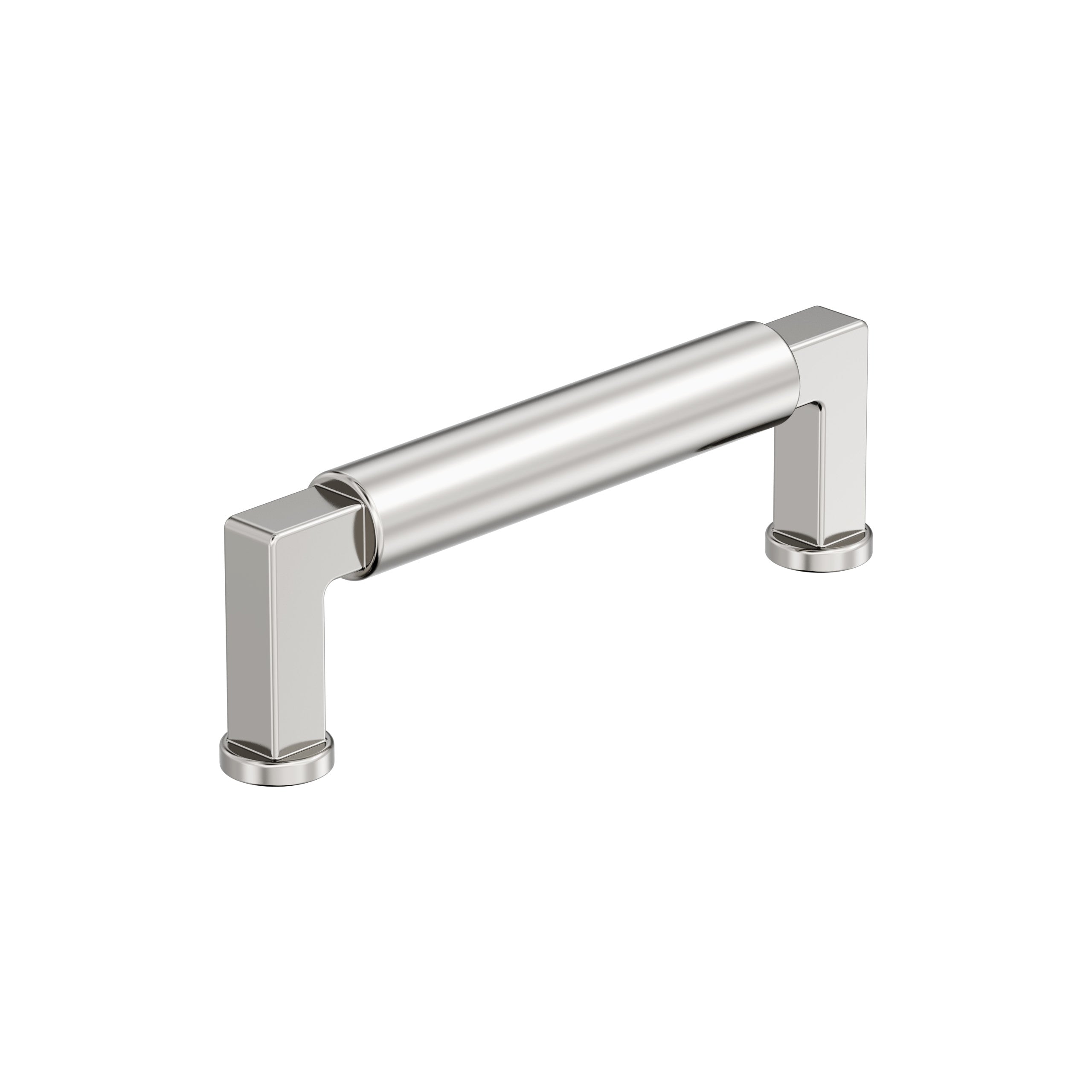 Balon 3-3/4 inch (96mm) Center-to-Center Polished Nickel Cabinet Pull