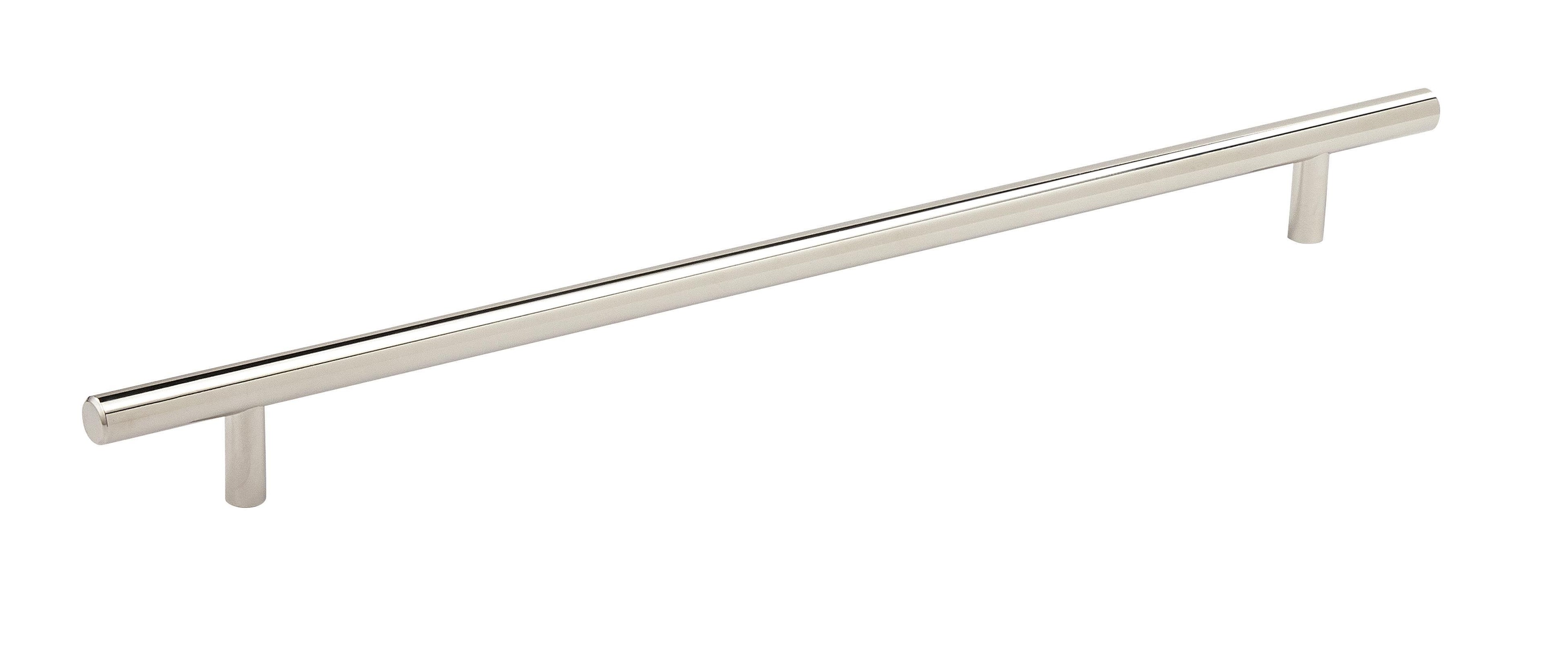 Bar Pulls 12-5/8 inch (320mm) Center-to-Center Polished Nickel Cabinet Pull