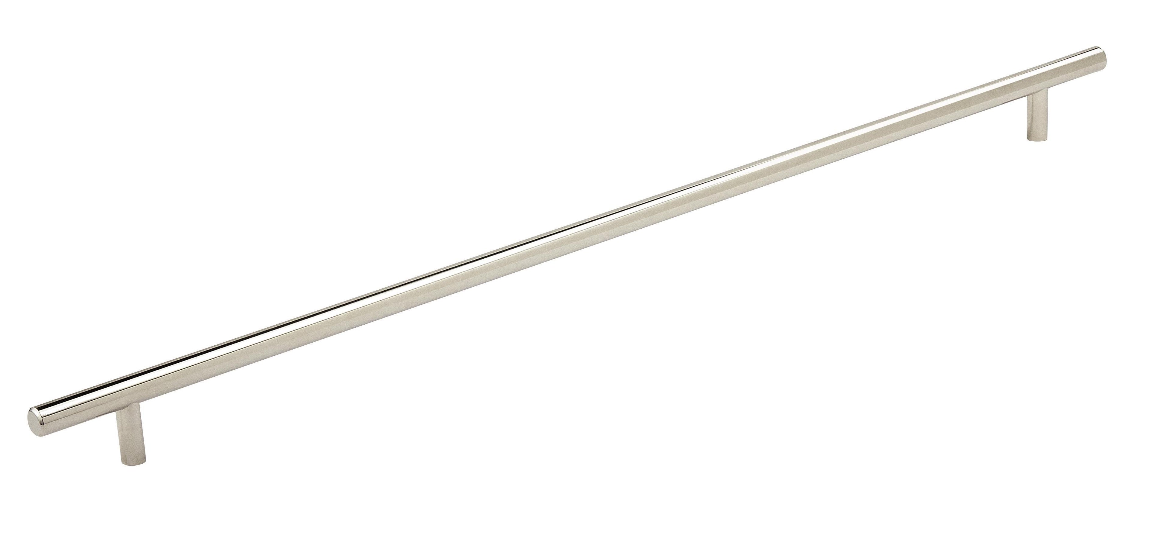 Bar Pulls 18-7/8 inch (480mm) Center-to-Center Polished Nickel Cabinet Pull