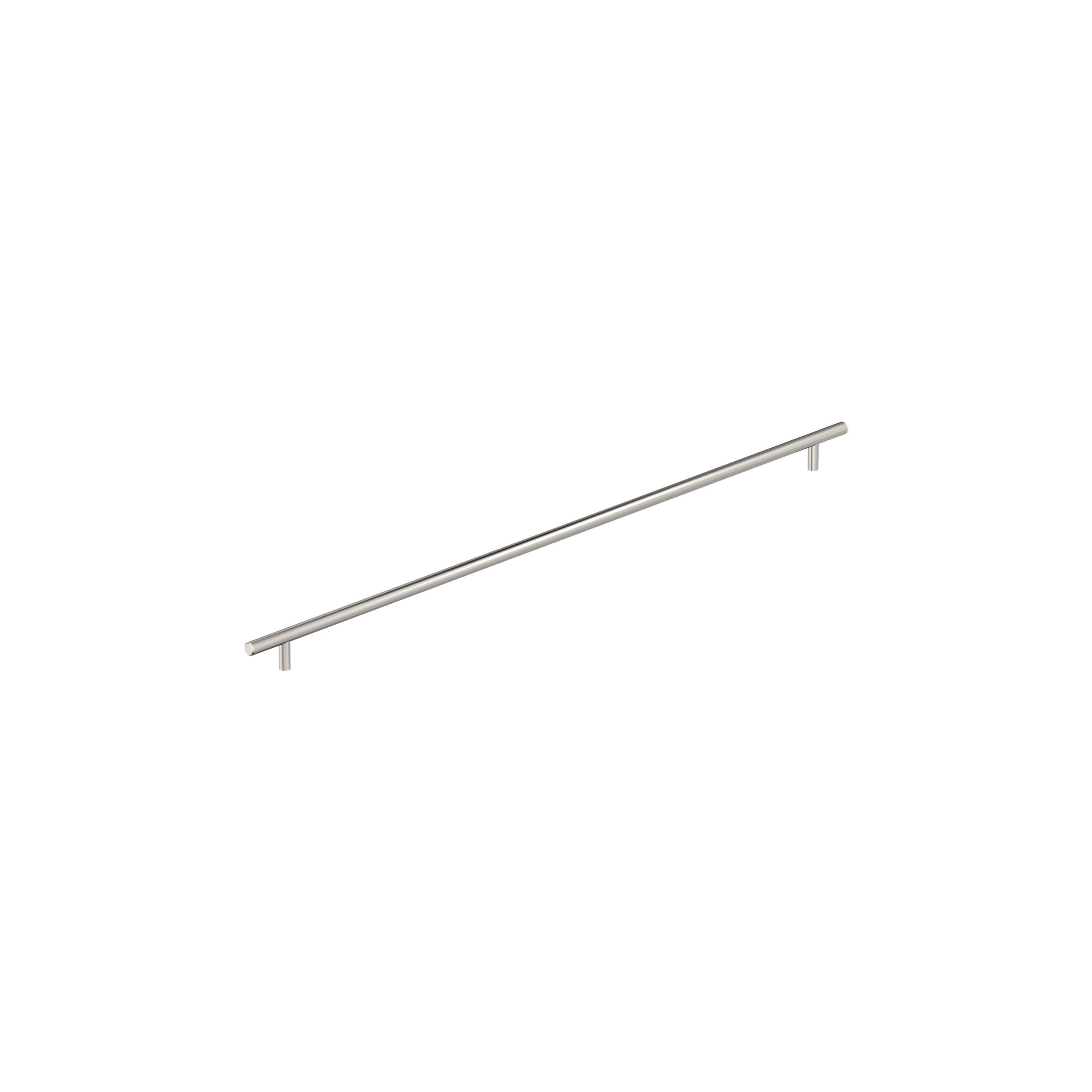 Bar Pulls 25-3/16 inch (640mm) Center-to-Center Polished Nickel Cabinet Pull