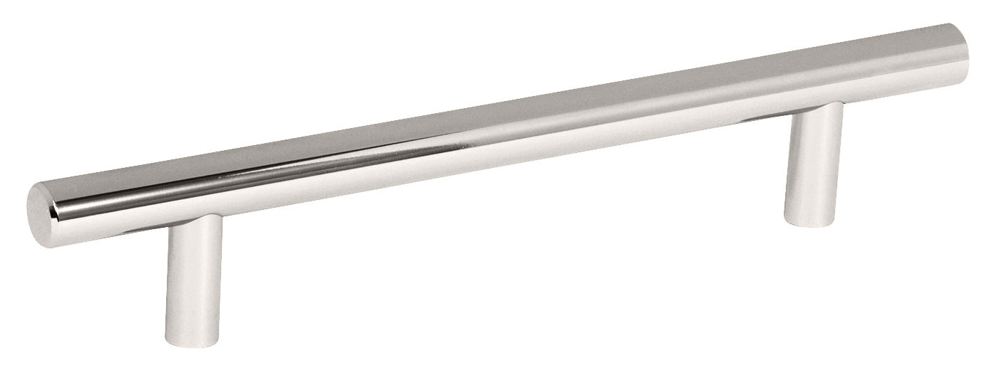 Bar Pulls 5-1/16 inch (128mm) Center-to-Center Polished Nickel Cabinet Pull