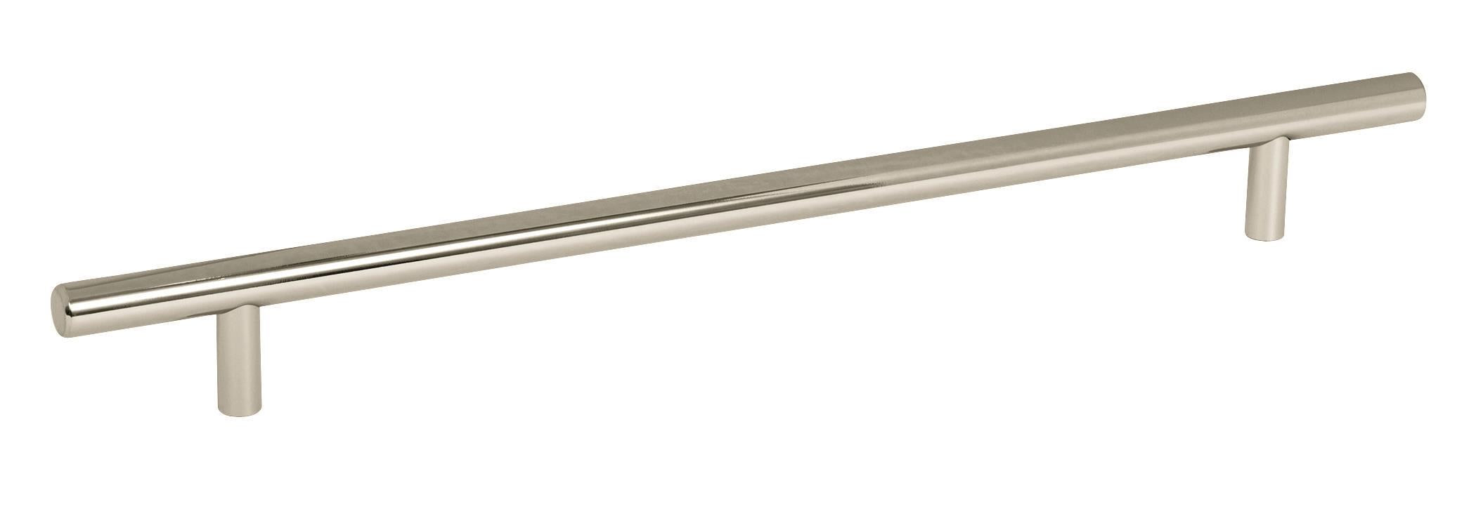 Bar Pulls 10-1/16 inch (256mm) Center-to-Center Polished Nickel Cabinet Pull