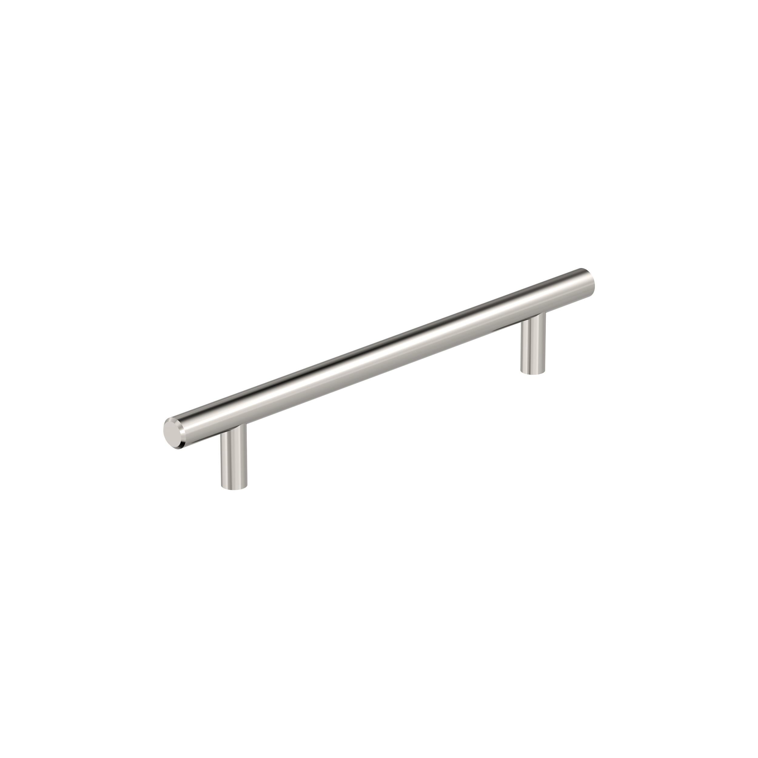 Bar Pulls 6-5/16 inch (160mm) Center-to-Center Polished Nickel Cabinet Pull