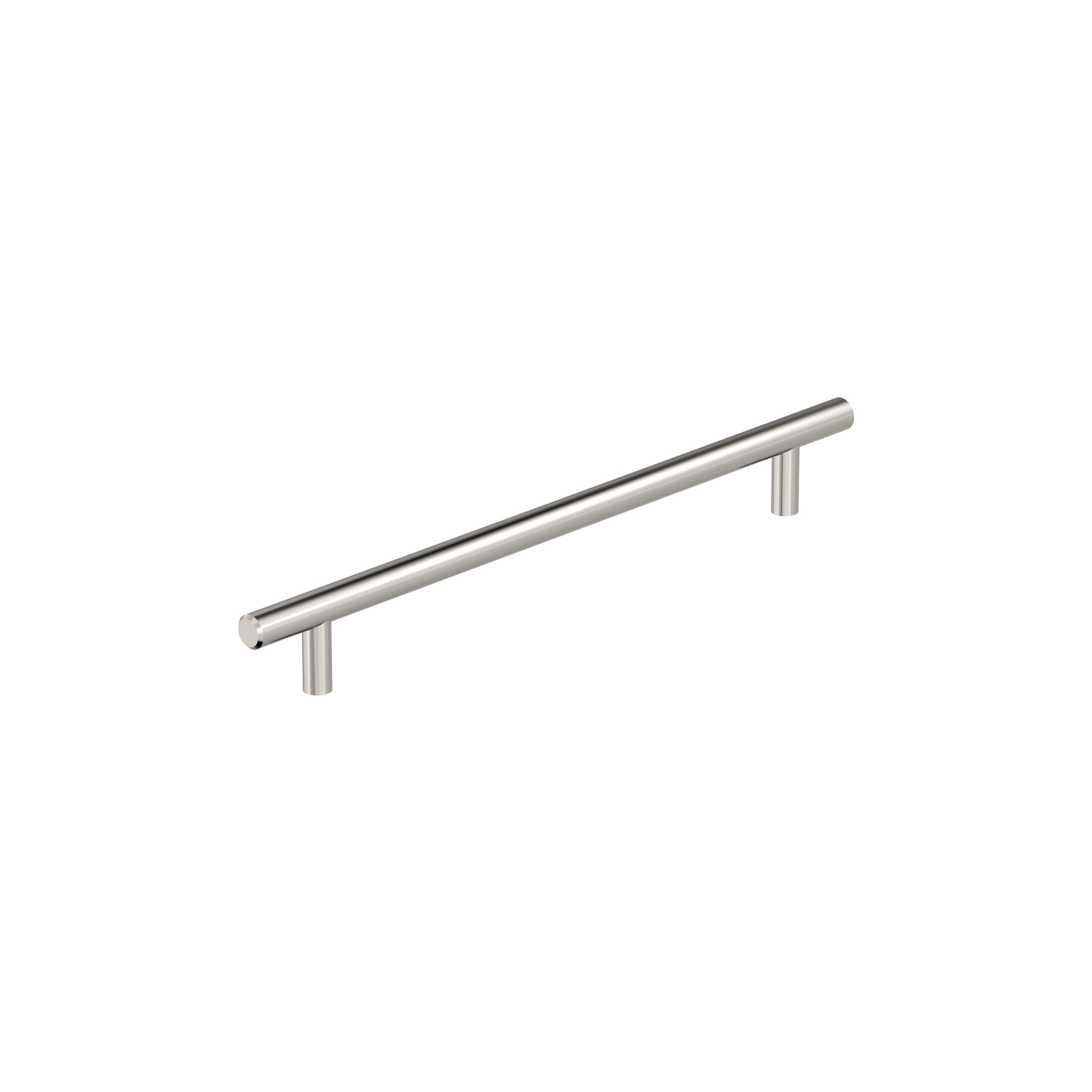 Bar Pulls 8-13/16 inch (224mm) Center-to-Center Polished Nickel Cabinet Pull