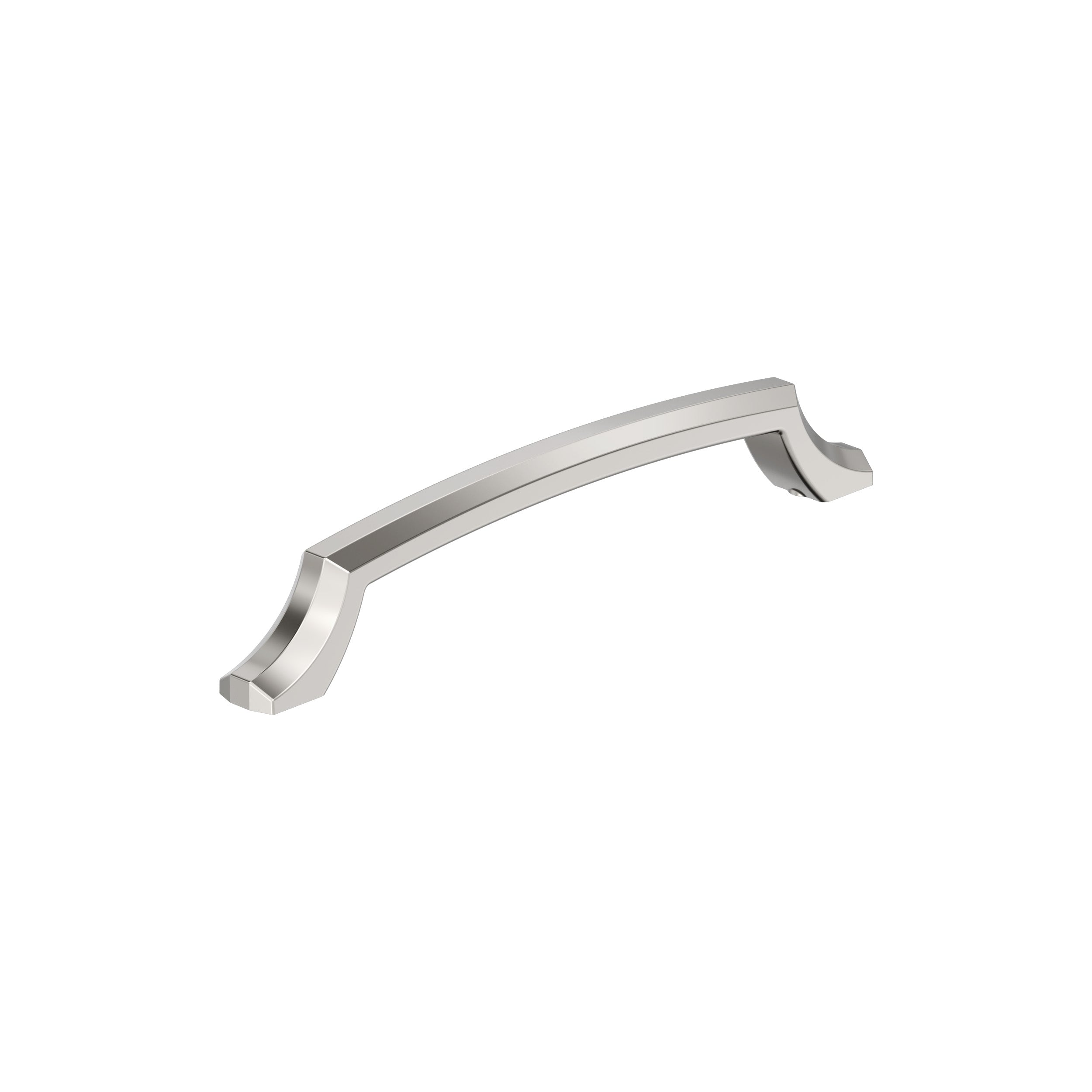 Bellamy 6-5/16 inch (160mm) Center-to-Center Polished Nickel Cabinet Pull