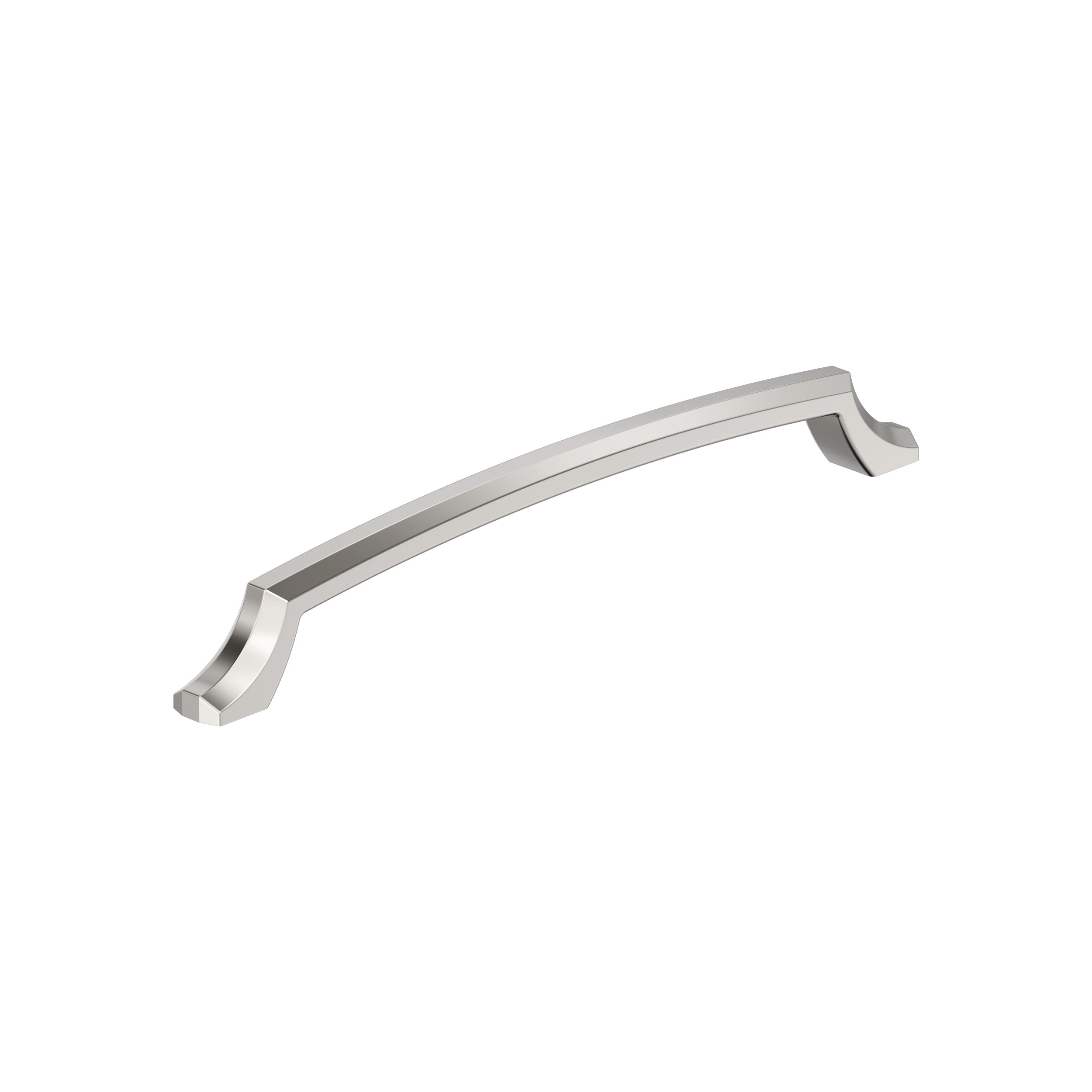 Bellamy 8-13/16 inch (224mm) Center-to-Center Polished Nickel Cabinet Pull