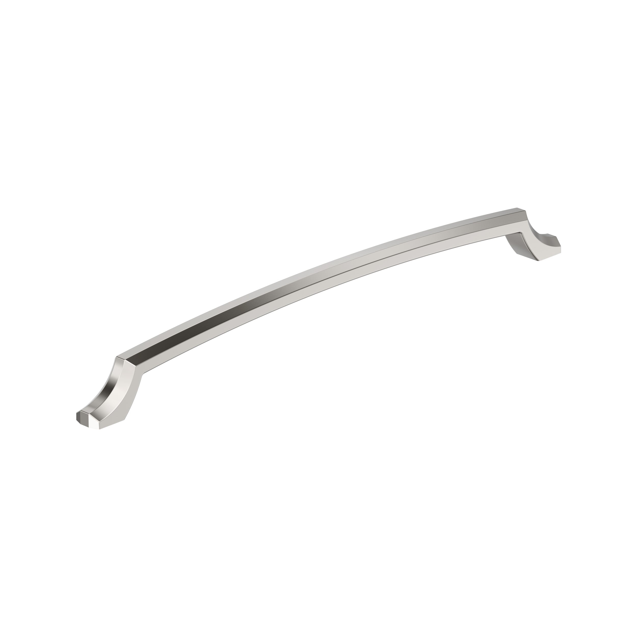 Bellamy 12-5/8 inch (320mm) Center-to-Center Polished Nickel Cabinet Pull