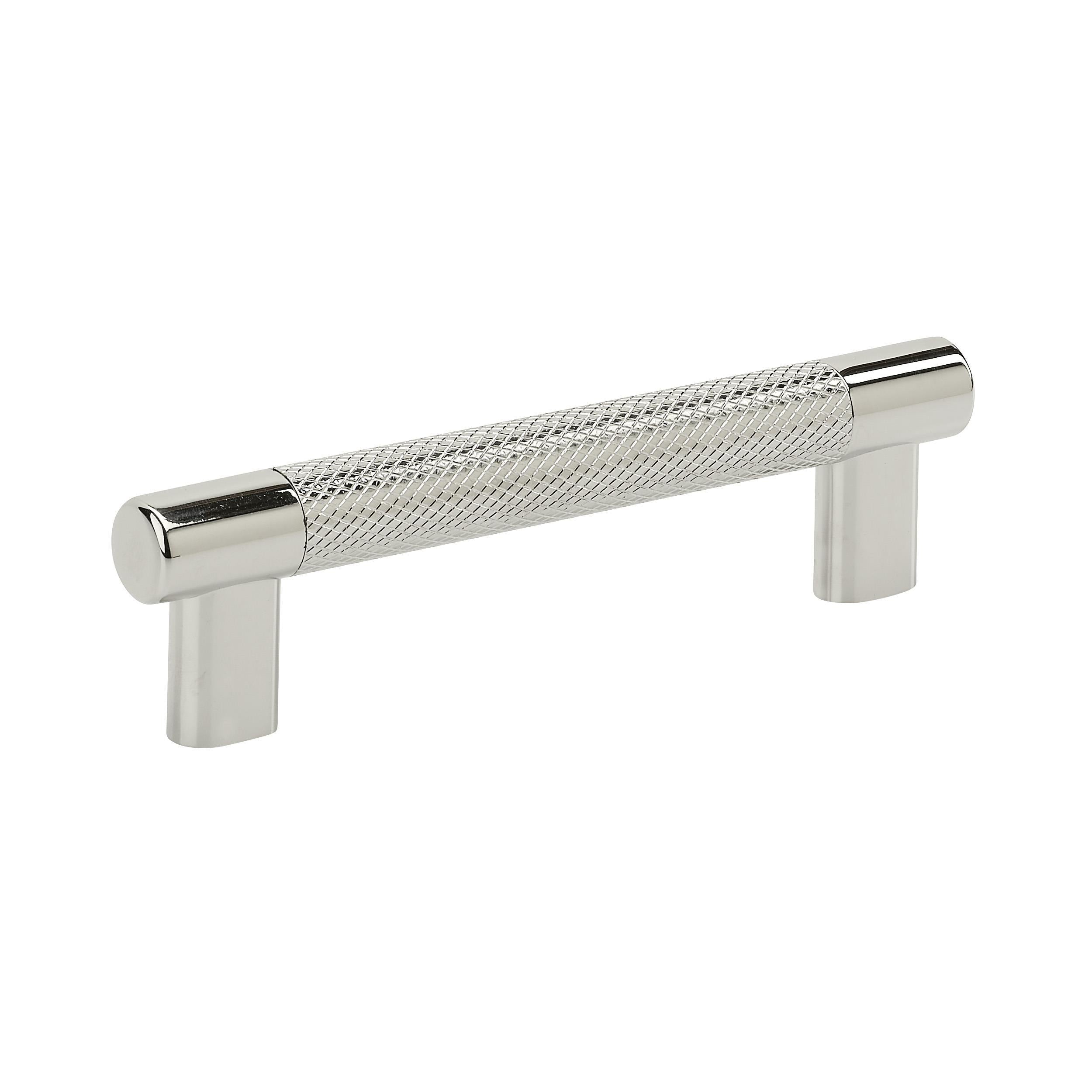 Bronx 5-1/16 inch (128mm) Center-to-Center Polished Nickel Cabinet Pull