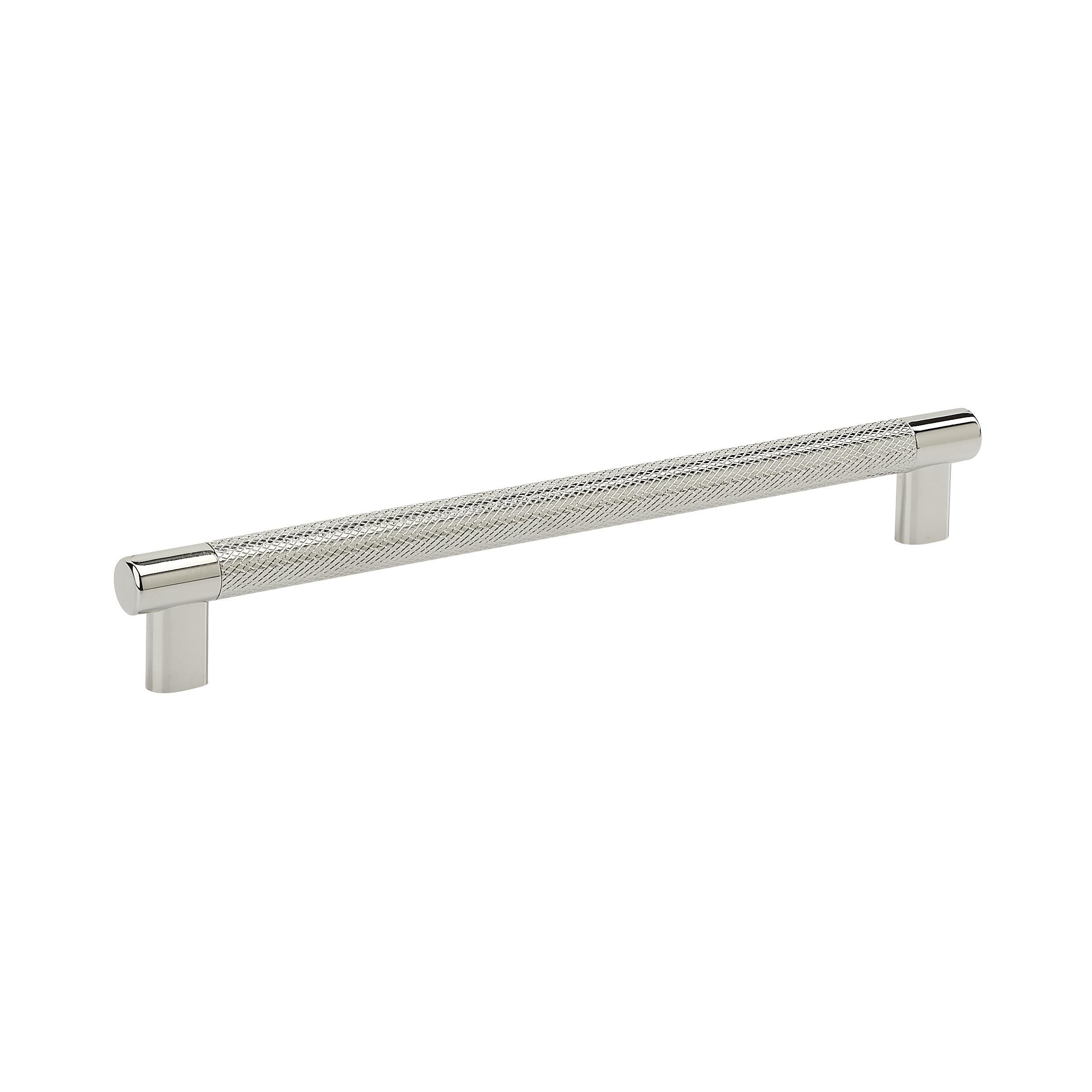 Bronx 10-1/16 inch (256mm) Center-to-Center Polished Nickel Cabinet Pull