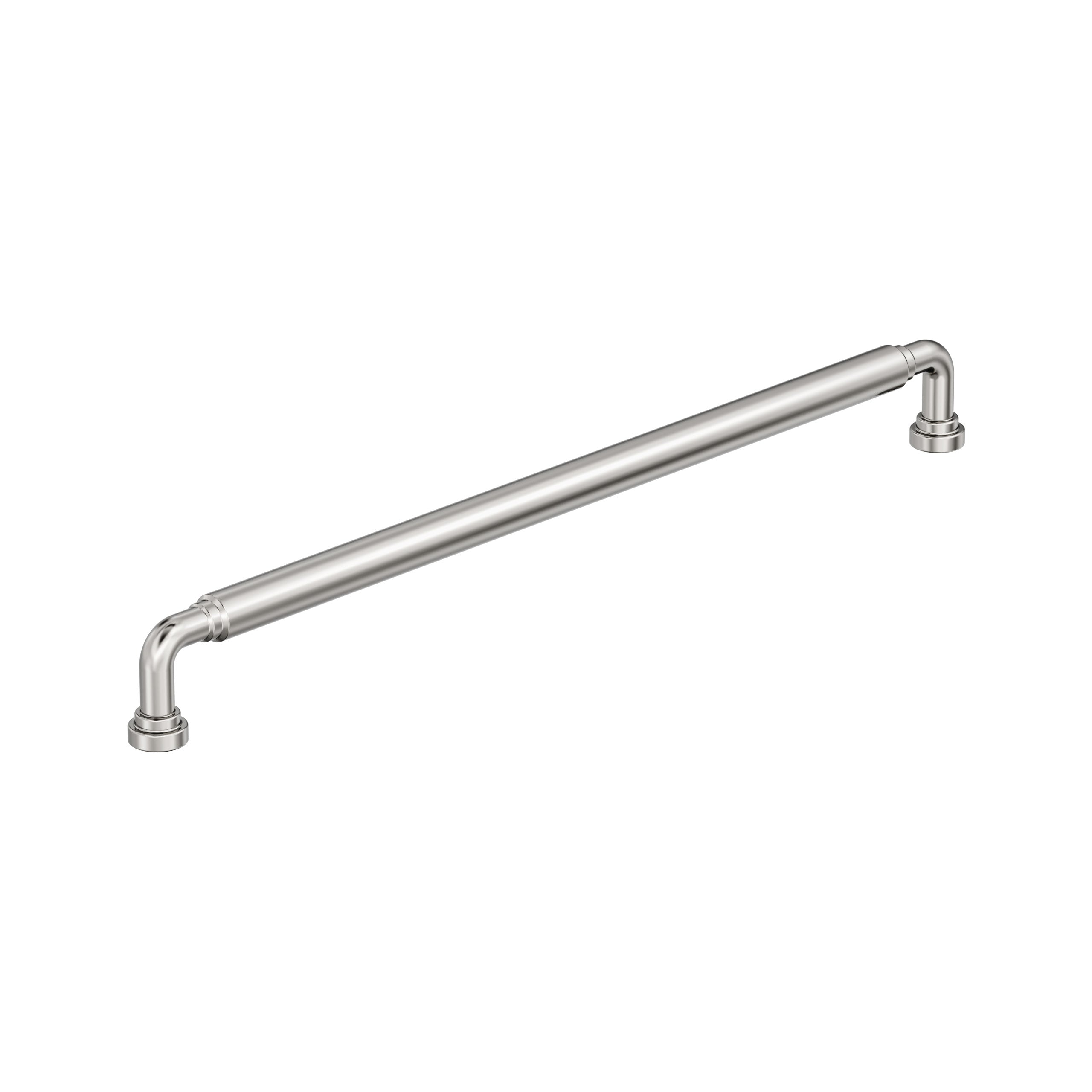 Coble 12-5/8 inch (320mm) Center-to-Center Polished Nickel Cabinet Pull