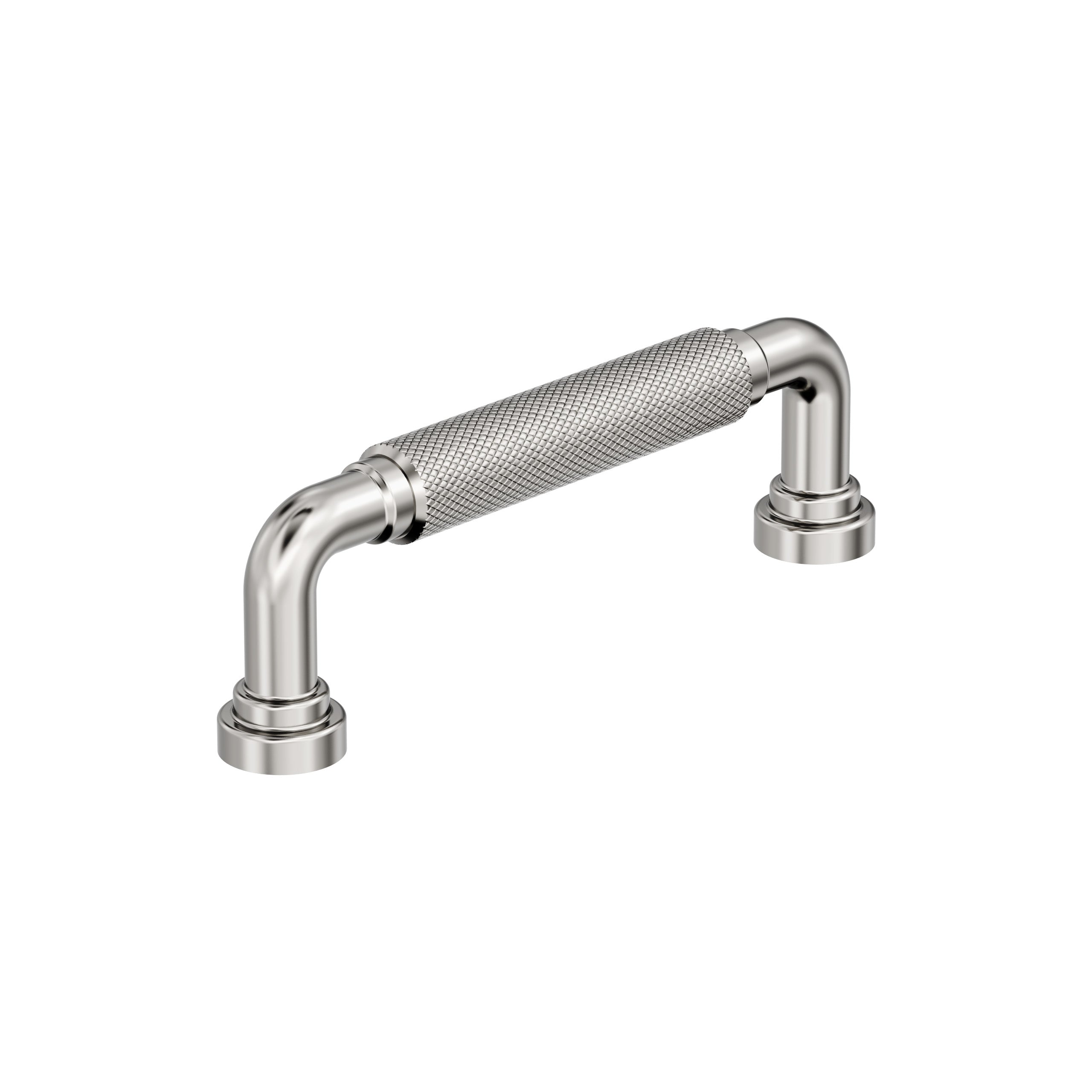 Collet 3-3/4 inch (96mm) Center-to-Center Polished Nickel Cabinet Pull