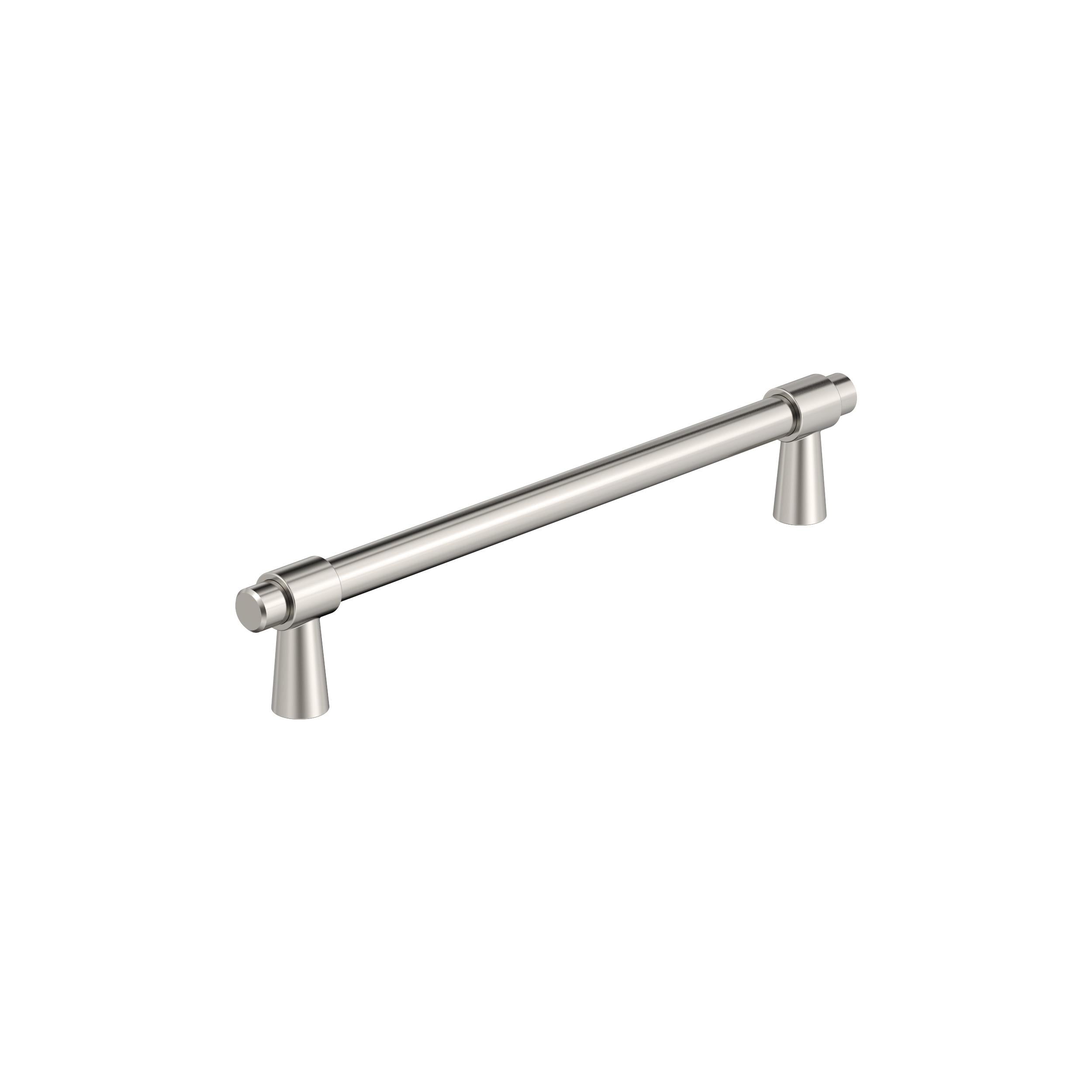 Destine 6-5/16 inch (160mm) Center-to-Center Polished Nickel Cabinet Pull
