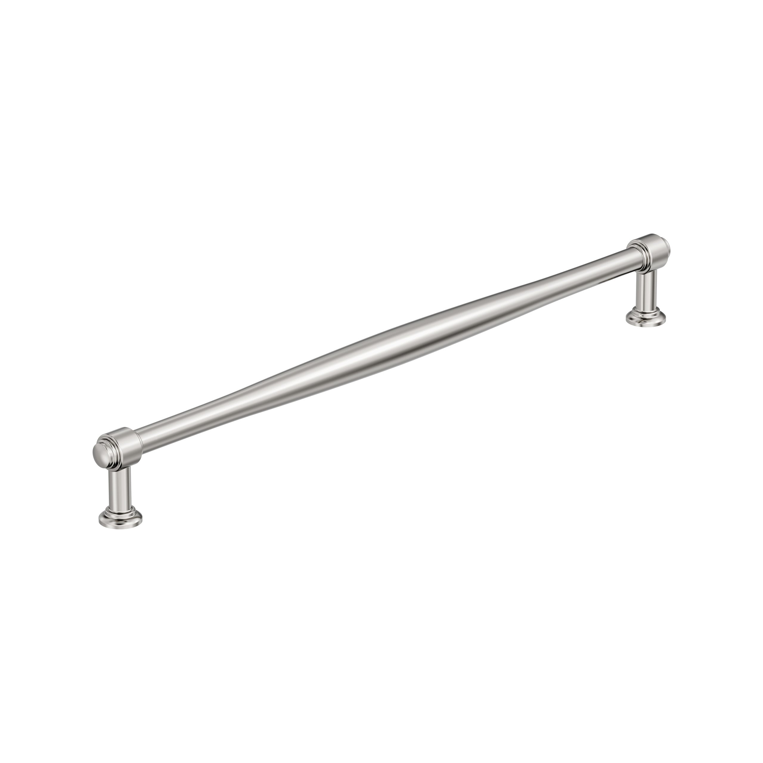 Enlivity 12-5/8 inch (320mm) Center-to-Center Polished Nickel Cabinet Pull