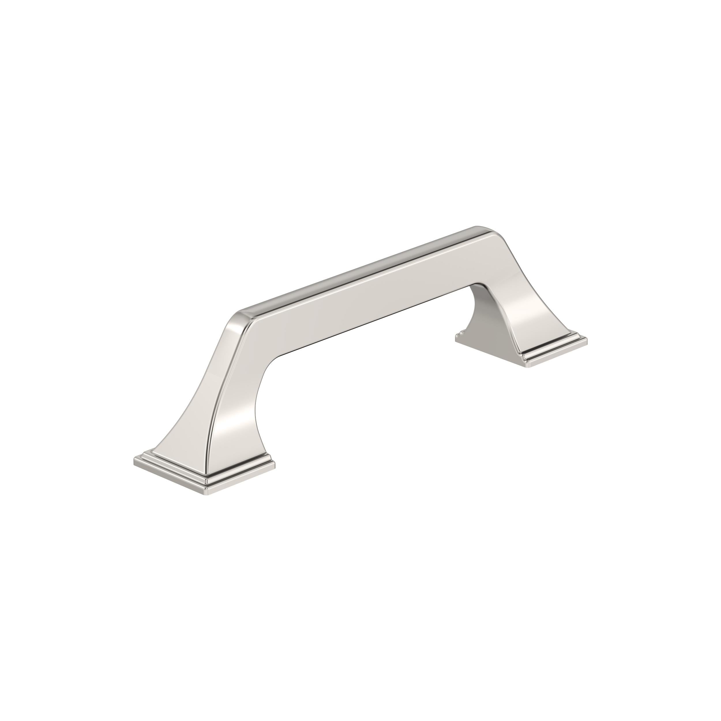 Exceed 3-3/4 inch (96mm) Center-to-Center Polished Nickel Cabinet Pull