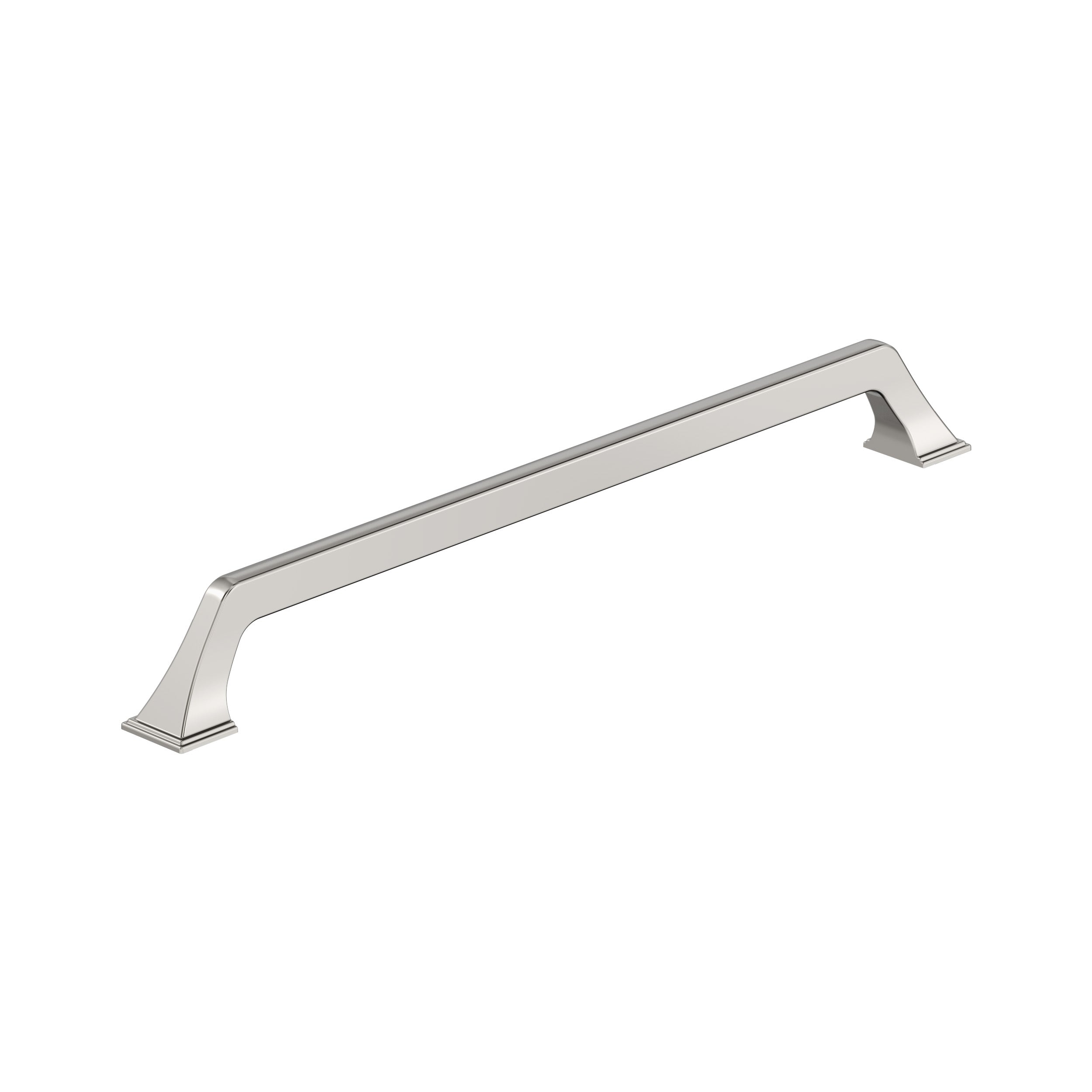 Exceed 12-5/8 inch (320mm) Center-to-Center Polished Nickel Cabinet Pull