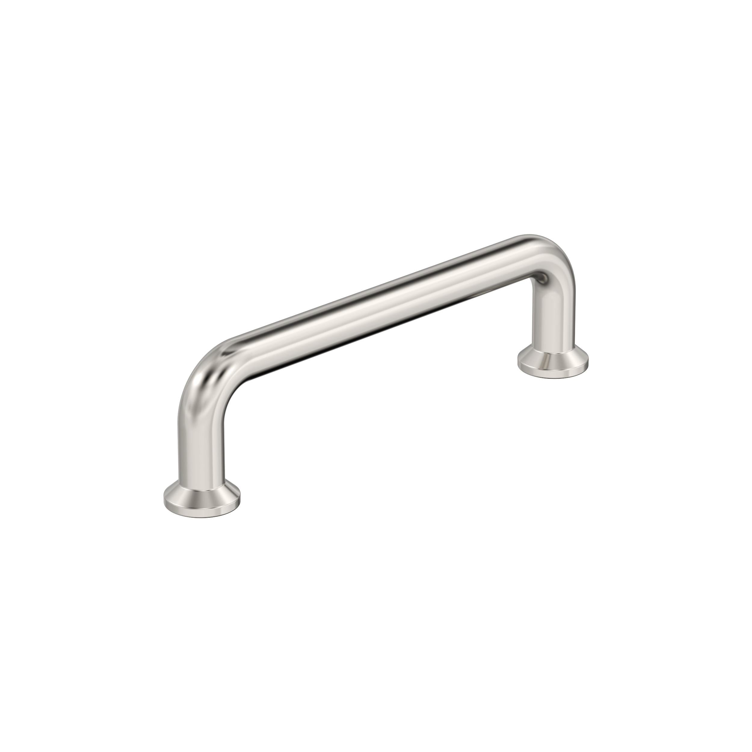 Factor 3-3/4 inch (96mm) Center-to-Center Polished Nickel Cabinet Pull