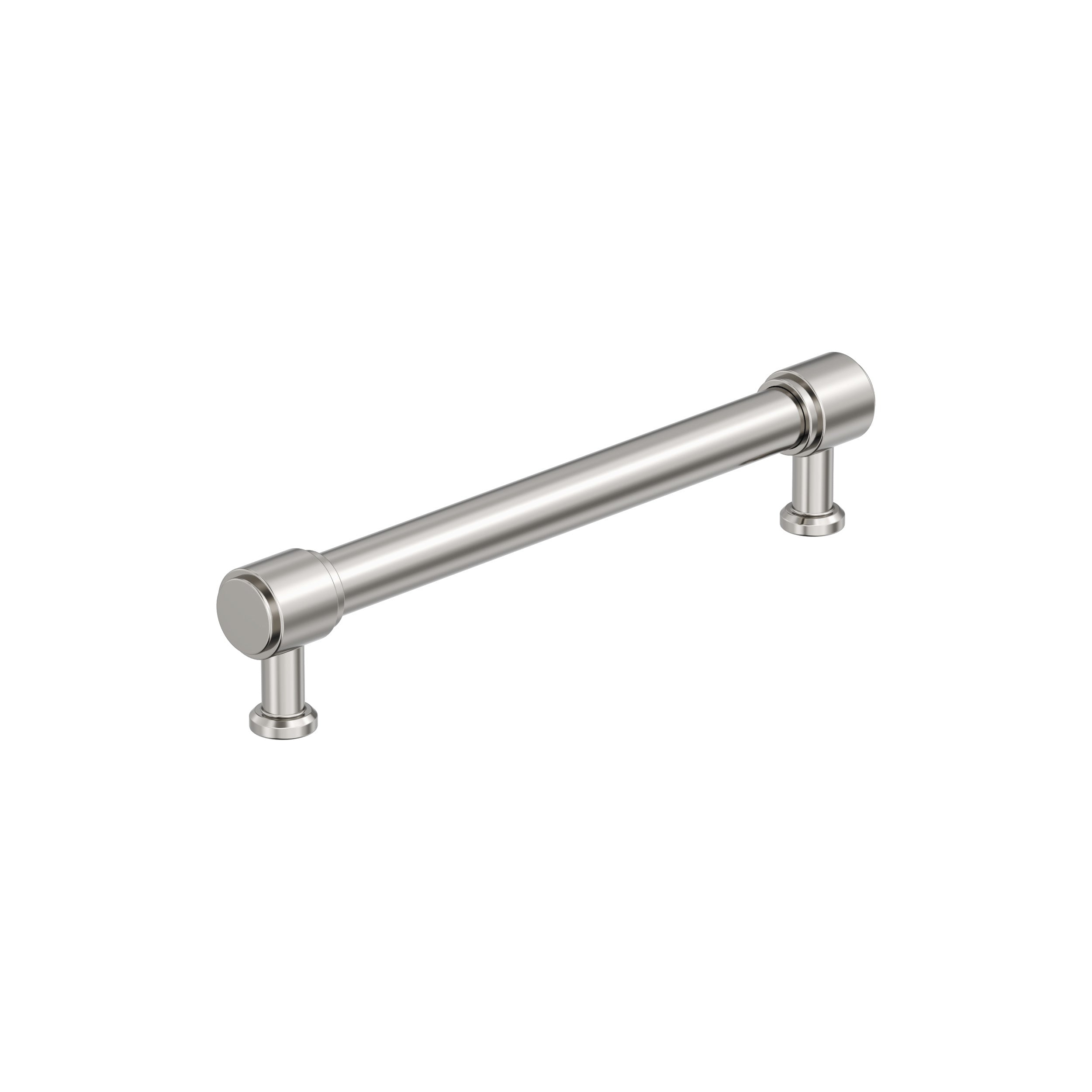 Faircrest 6-5/16 inch (160mm) Center-to-Center Polished Nickel Cabinet Pull