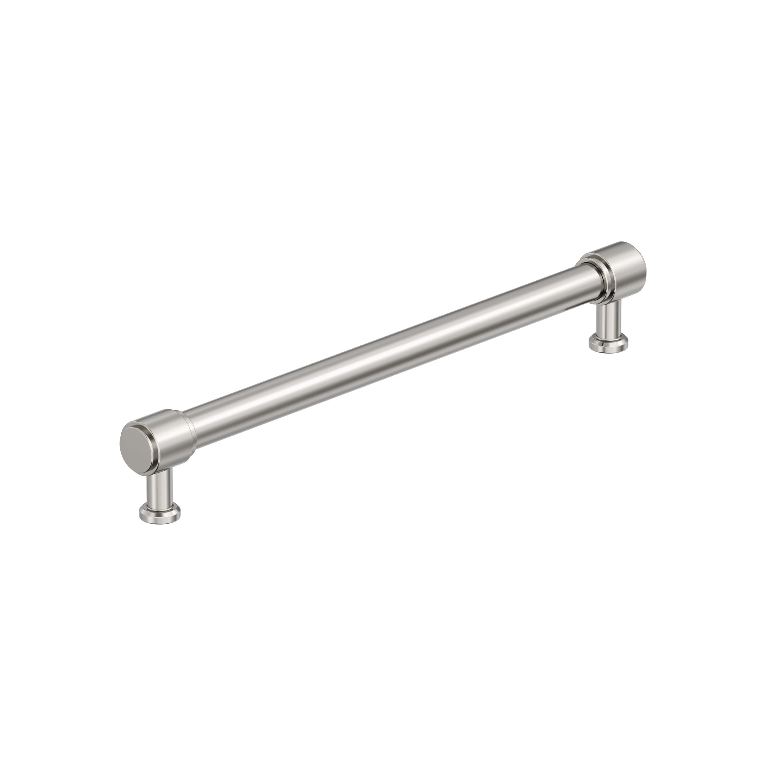 Faircrest 8-13/16 inch (224mm) Center-to-Center Polished Nickel Cabinet Pull