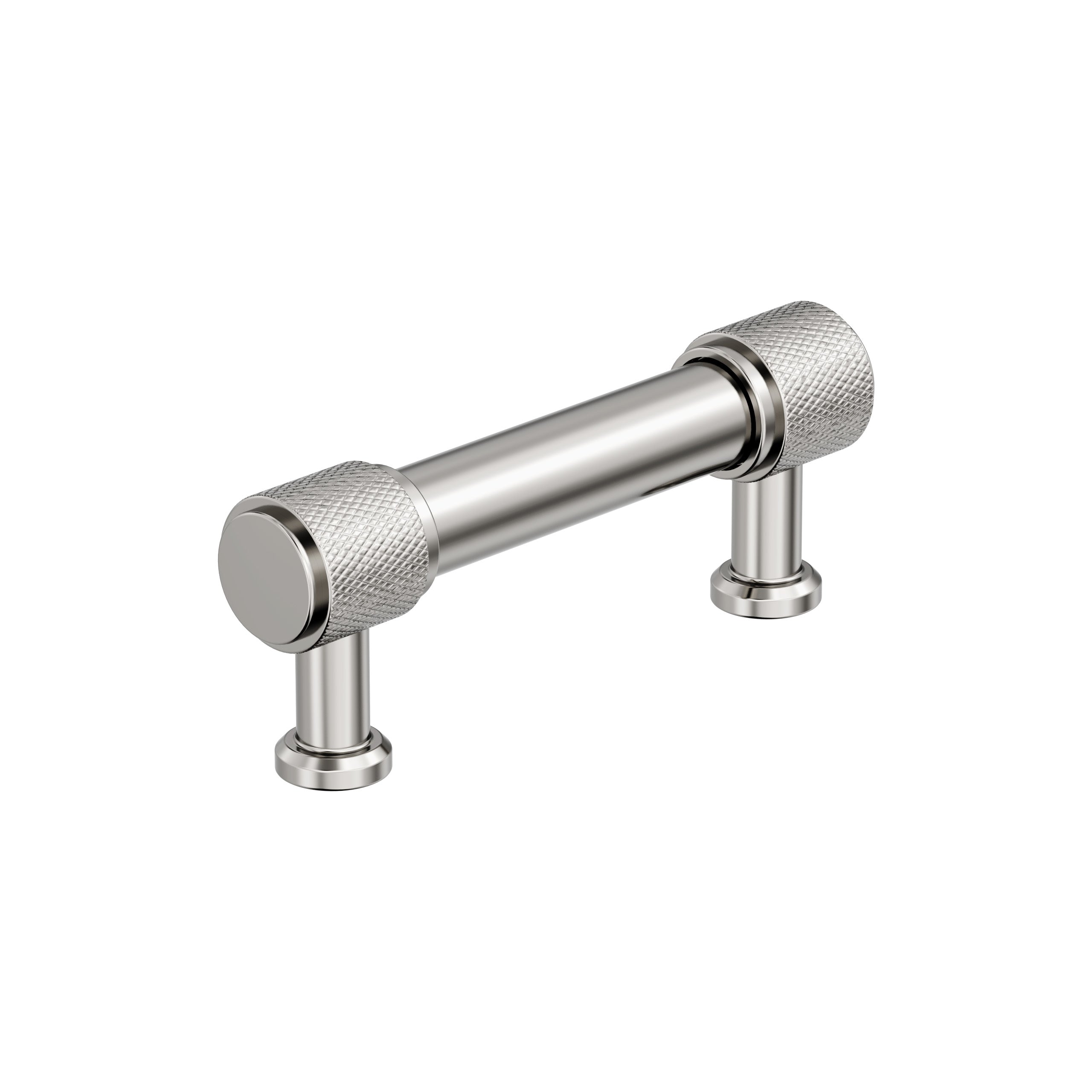 Faraday 3 inch (76mm) Center-to-Center Polished Nickel Cabinet Pull