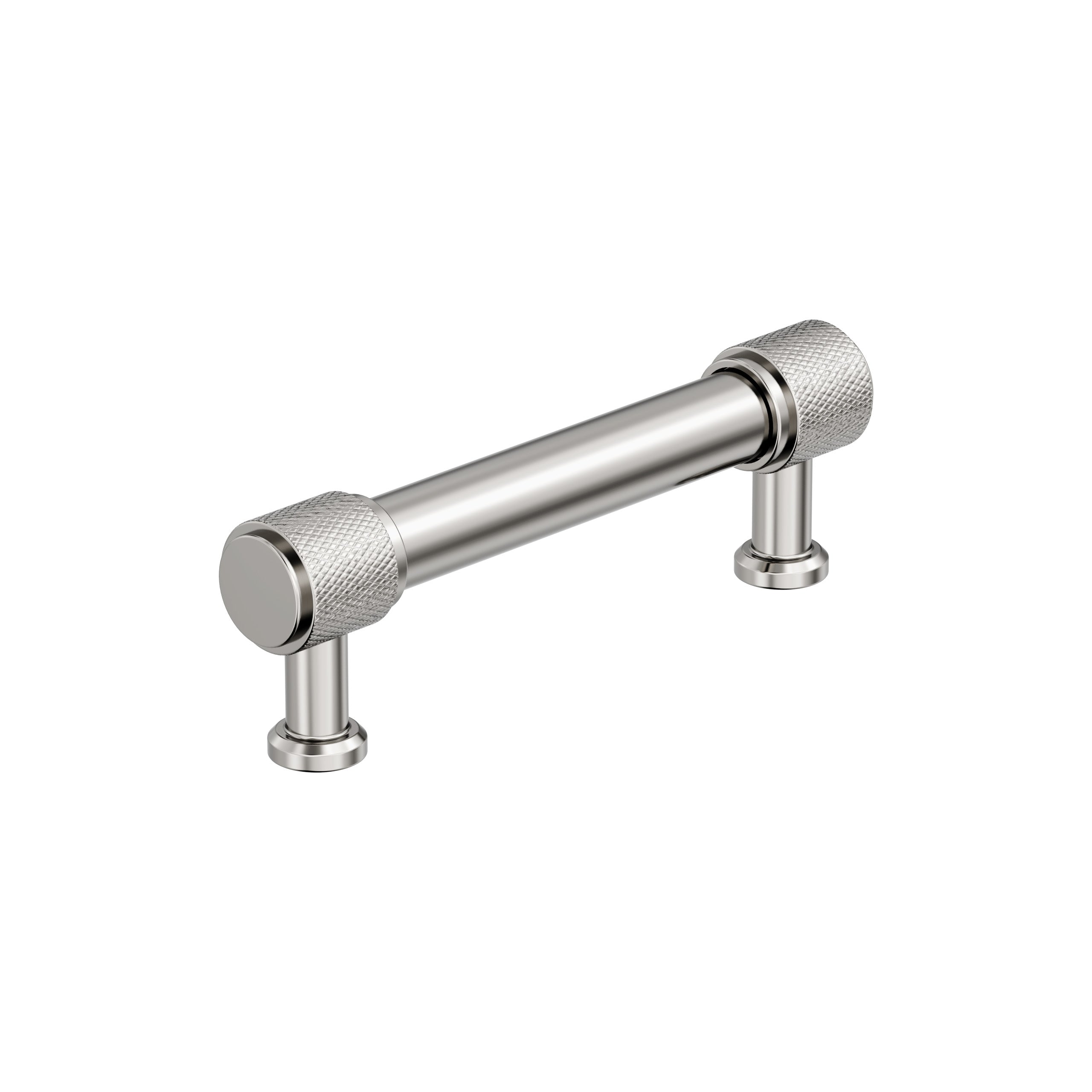 Faraday 3-3/4 inch (96mm) Center-to-Center Polished Nickel Cabinet Pull