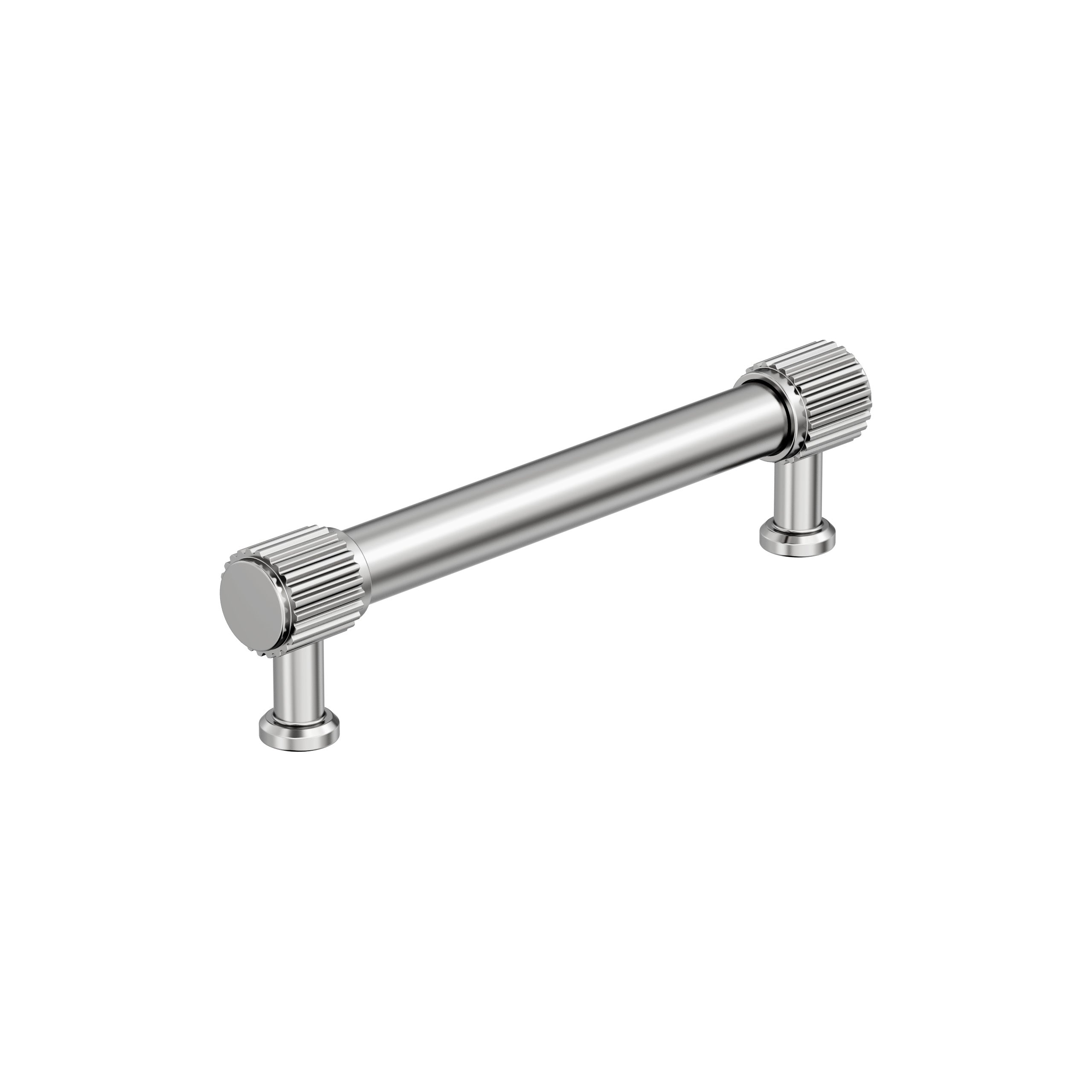 Farewind 5-1/16 inch (128mm) Center-to-Center Polished Nickel Cabinet Pull
