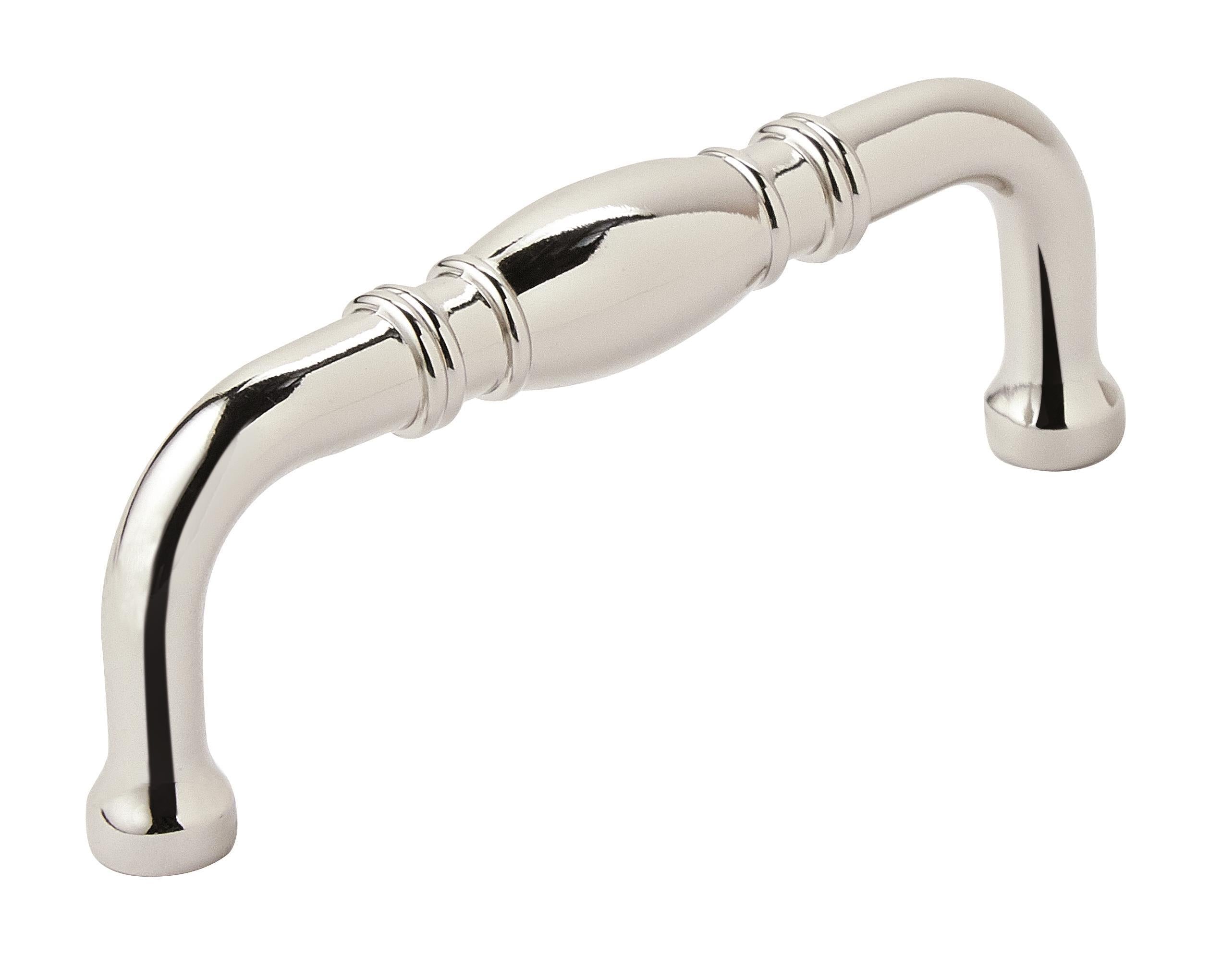 Granby 3 inch (76mm) Center-to-Center Polished Nickel Cabinet Pull