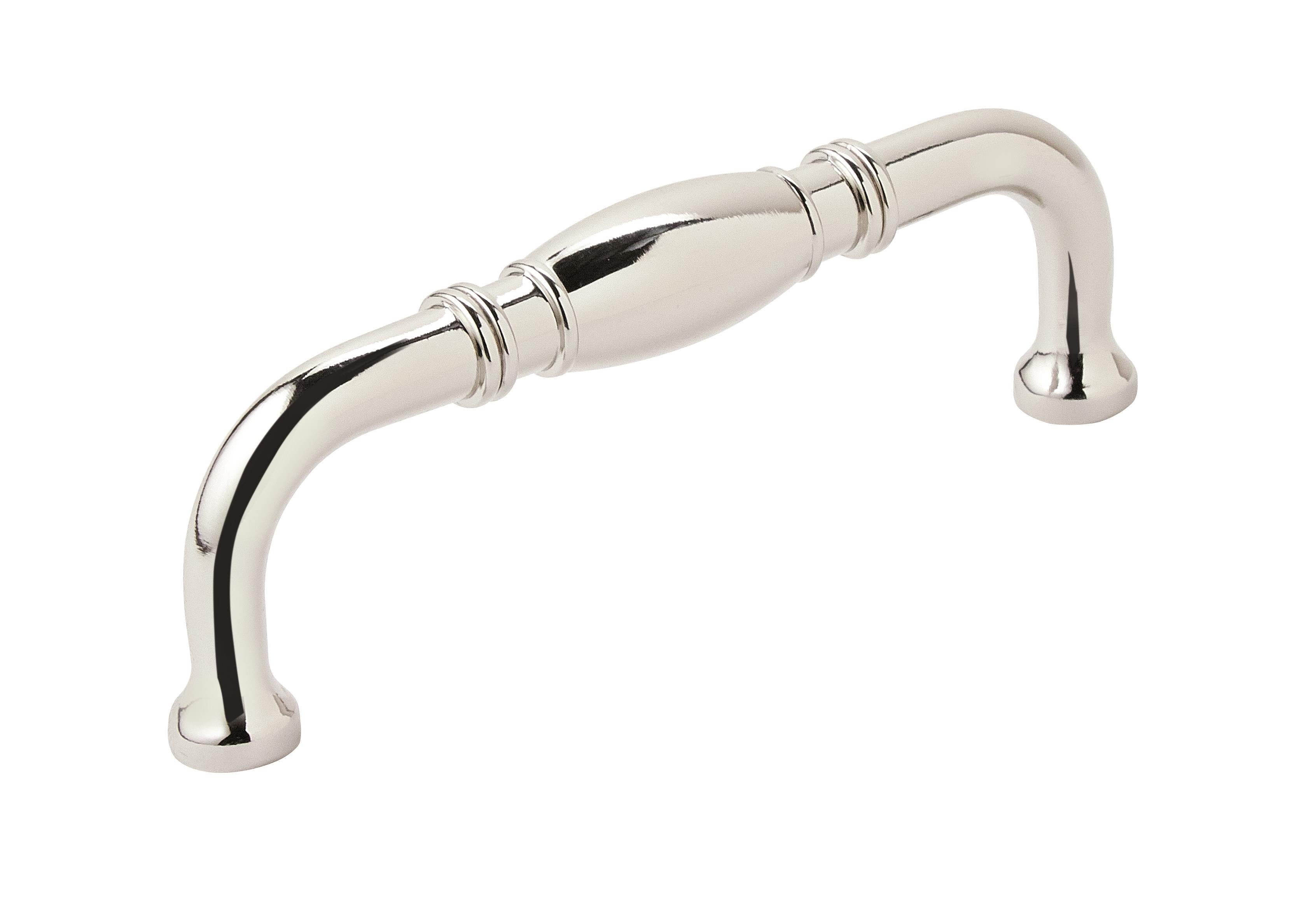 Granby 3-3/4 inch (96mm) Center-to-Center Polished Nickel Cabinet Pull