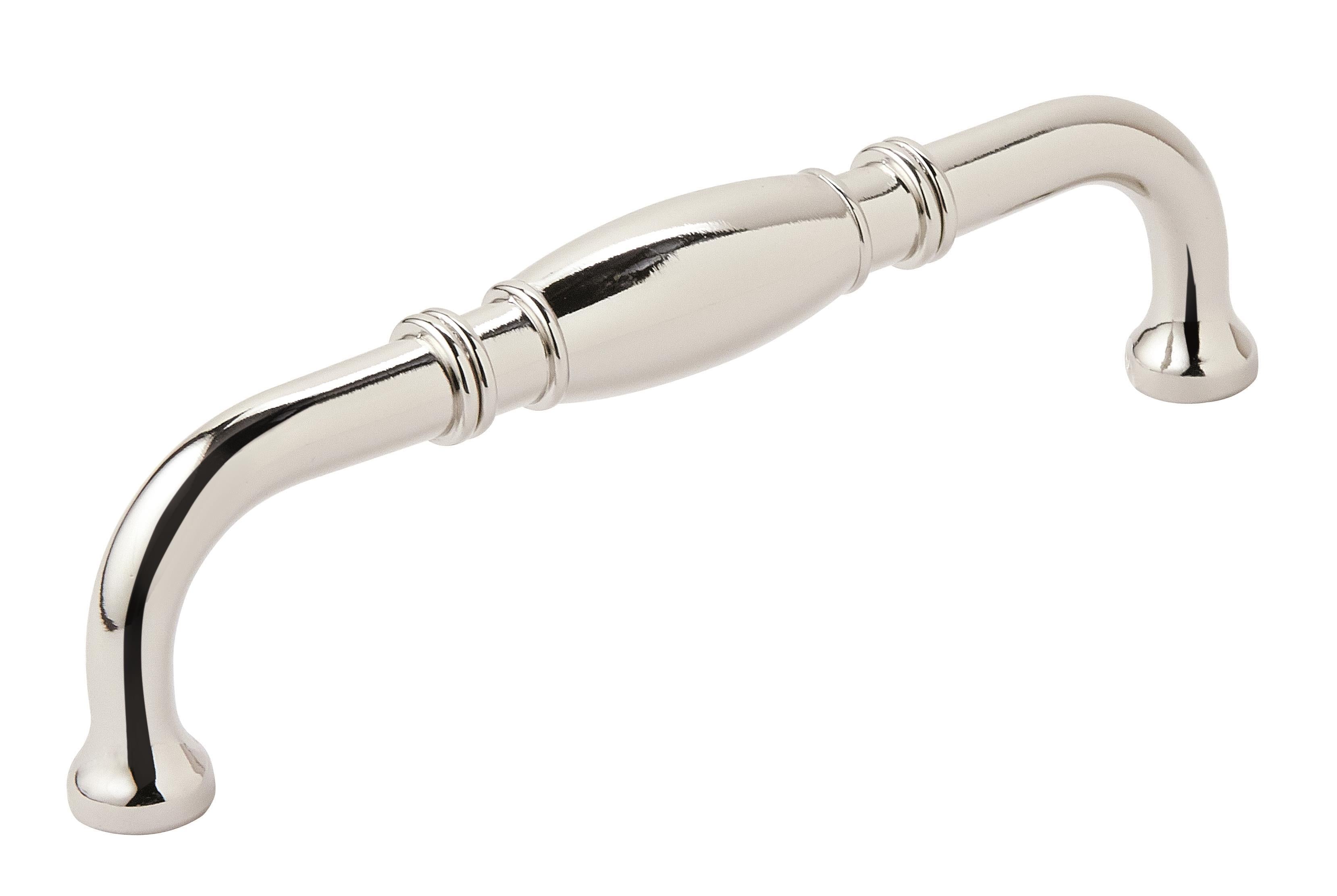 Granby 5-1/16 inch (128mm) Center-to-Center Polished Nickel Cabinet Pull