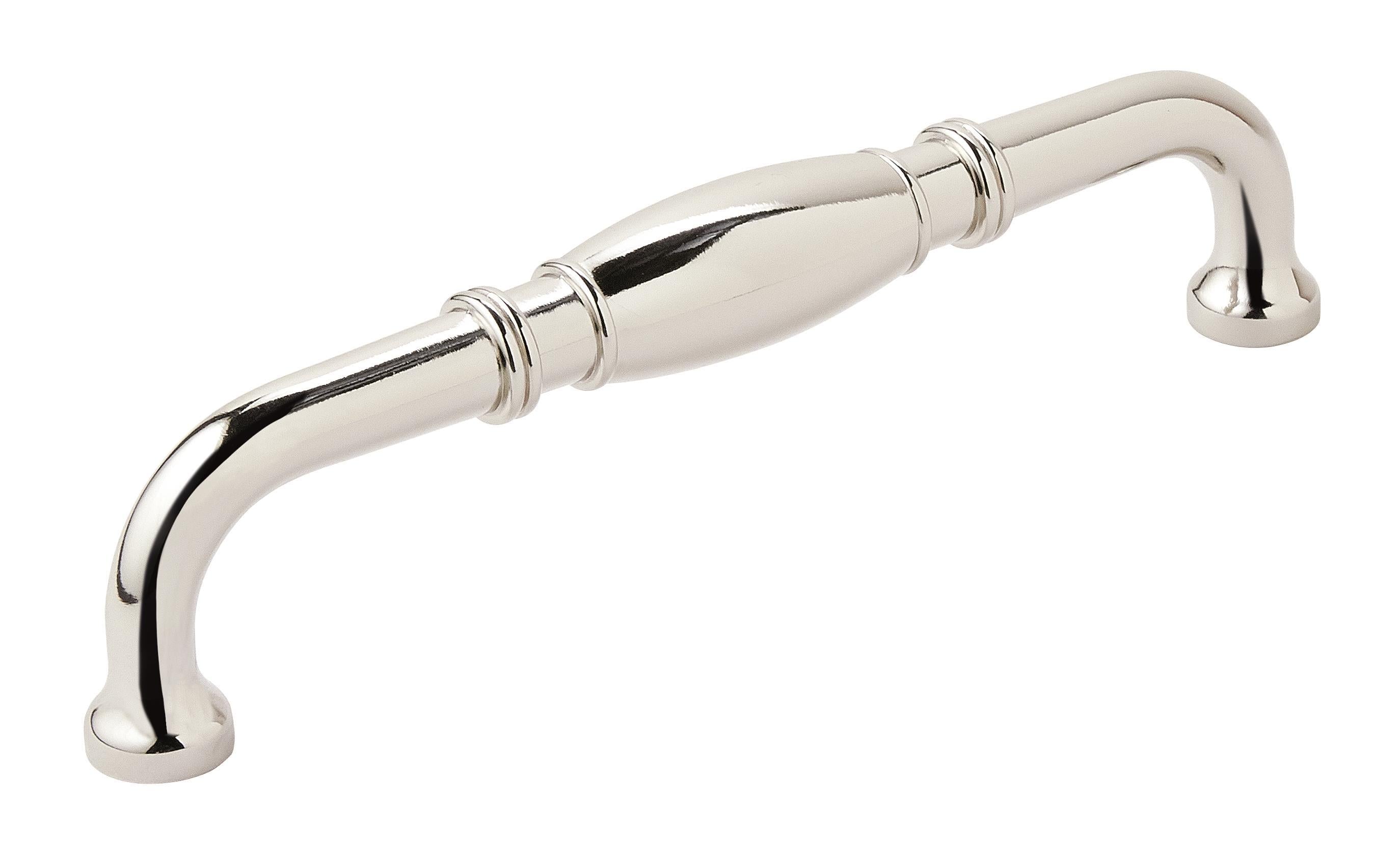 Granby 6-5/16 inch (160mm) Center-to-Center Polished Nickel Cabinet Pull