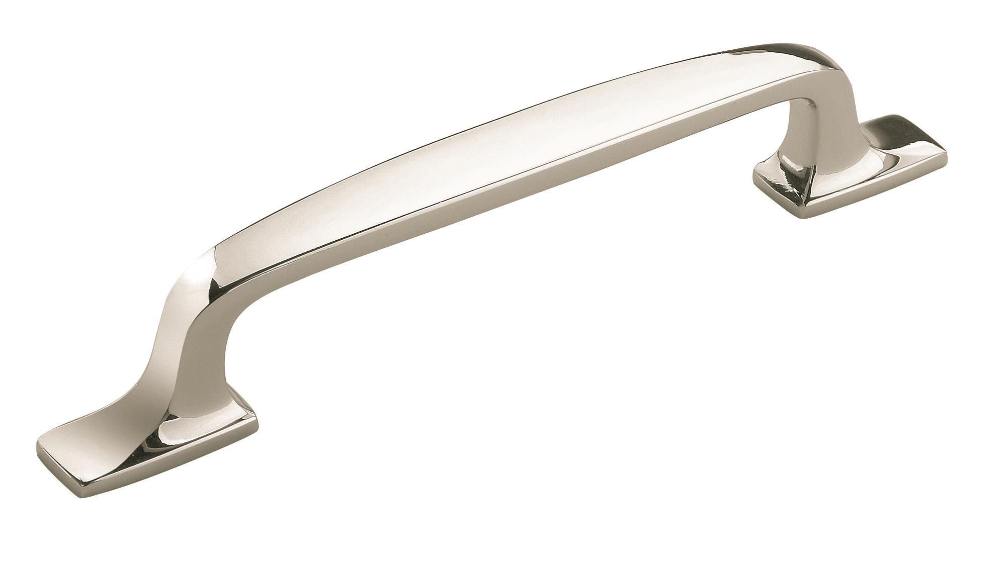 Highland Ridge 5-1/16 inch (128mm) Center-to-Center Polished Nickel Cabinet Pull
