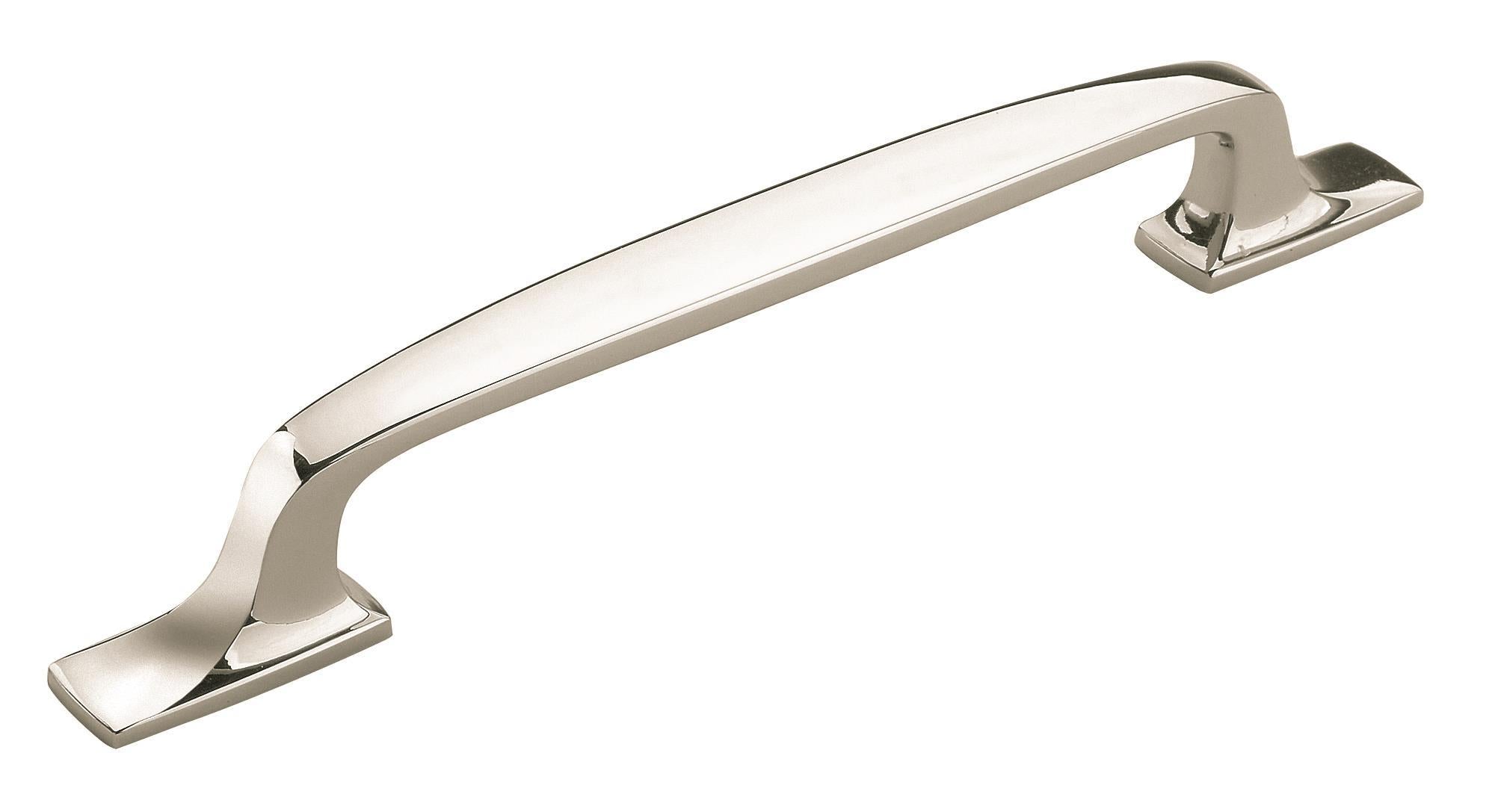 Highland Ridge 6-5/16 inch (160mm) Center-to-Center Polished Nickel Cabinet Pull