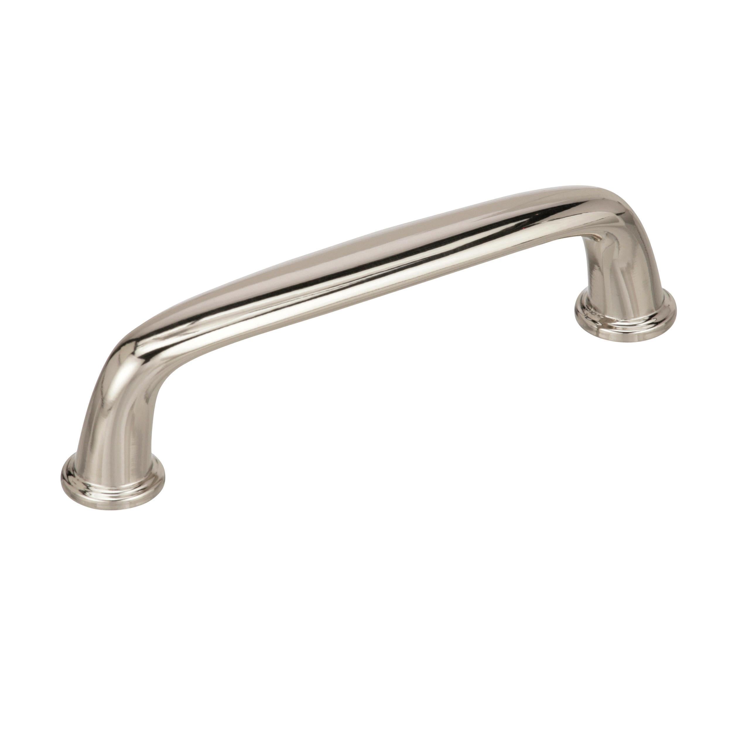 Kane 3-3/4 inch (96mm) Center-to-Center Polished Nickel Cabinet Pull