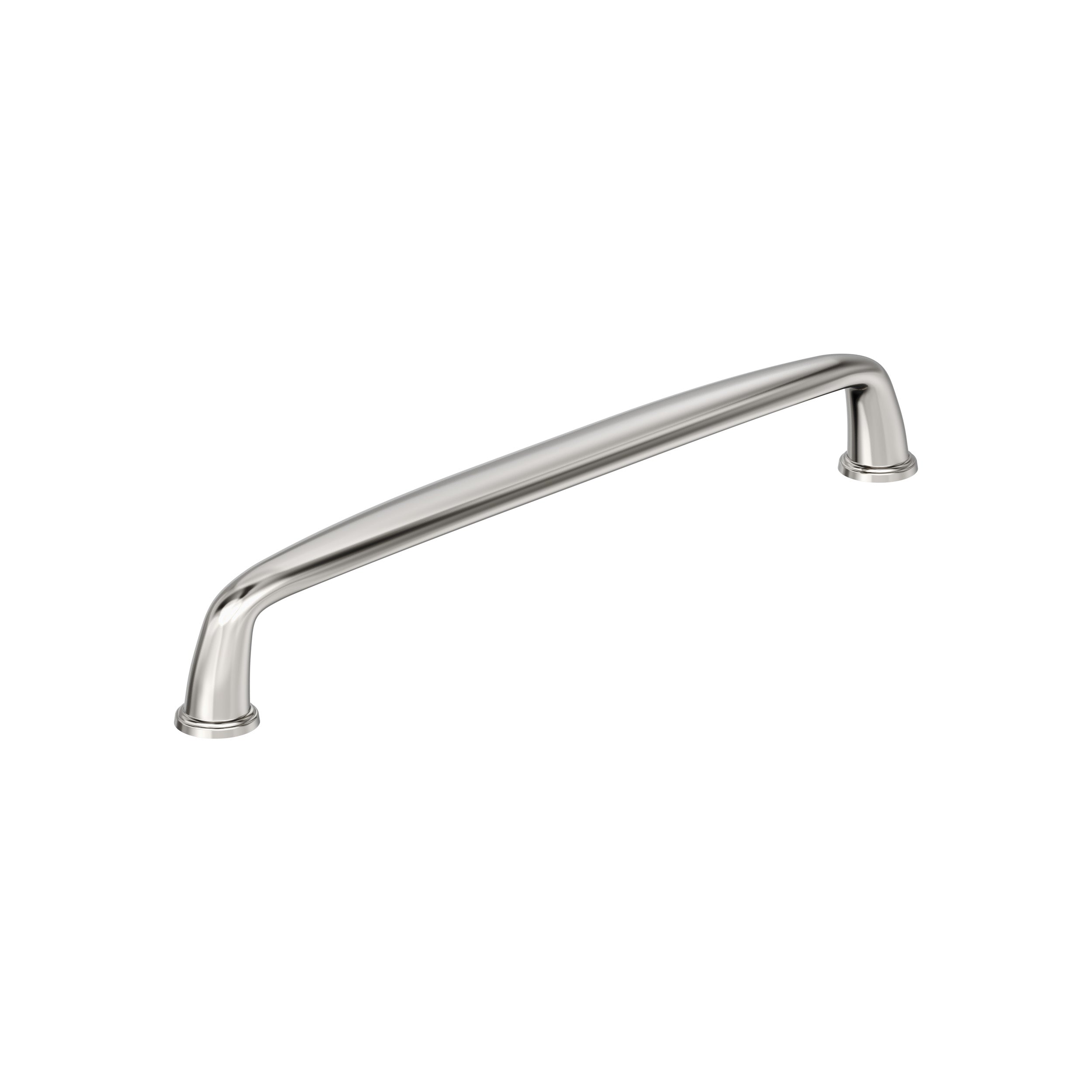 Kane 7-9/16 inch (192mm) Center-to-Center Polished Nickel Cabinet Pull