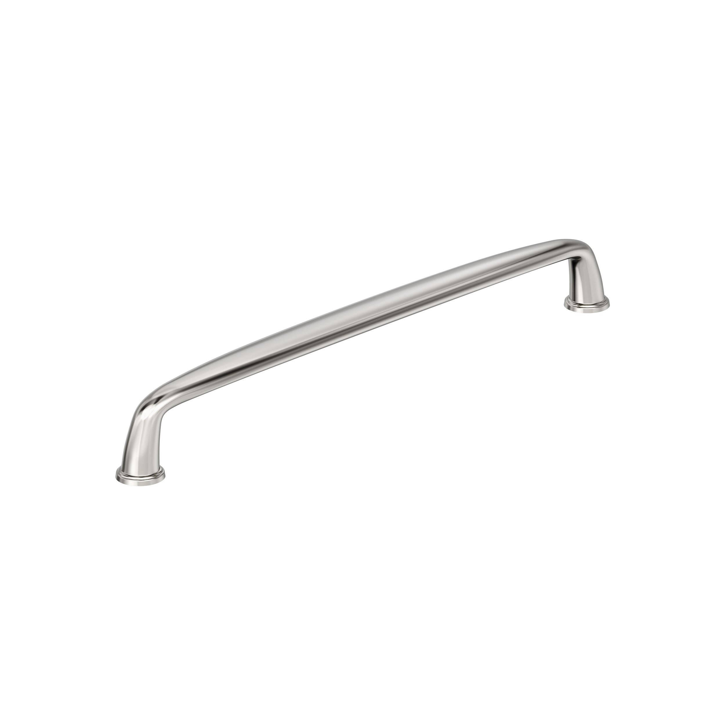 Kane 8-13/16 inch (224mm) Center-to-Center Polished Nickel Cabinet Pull