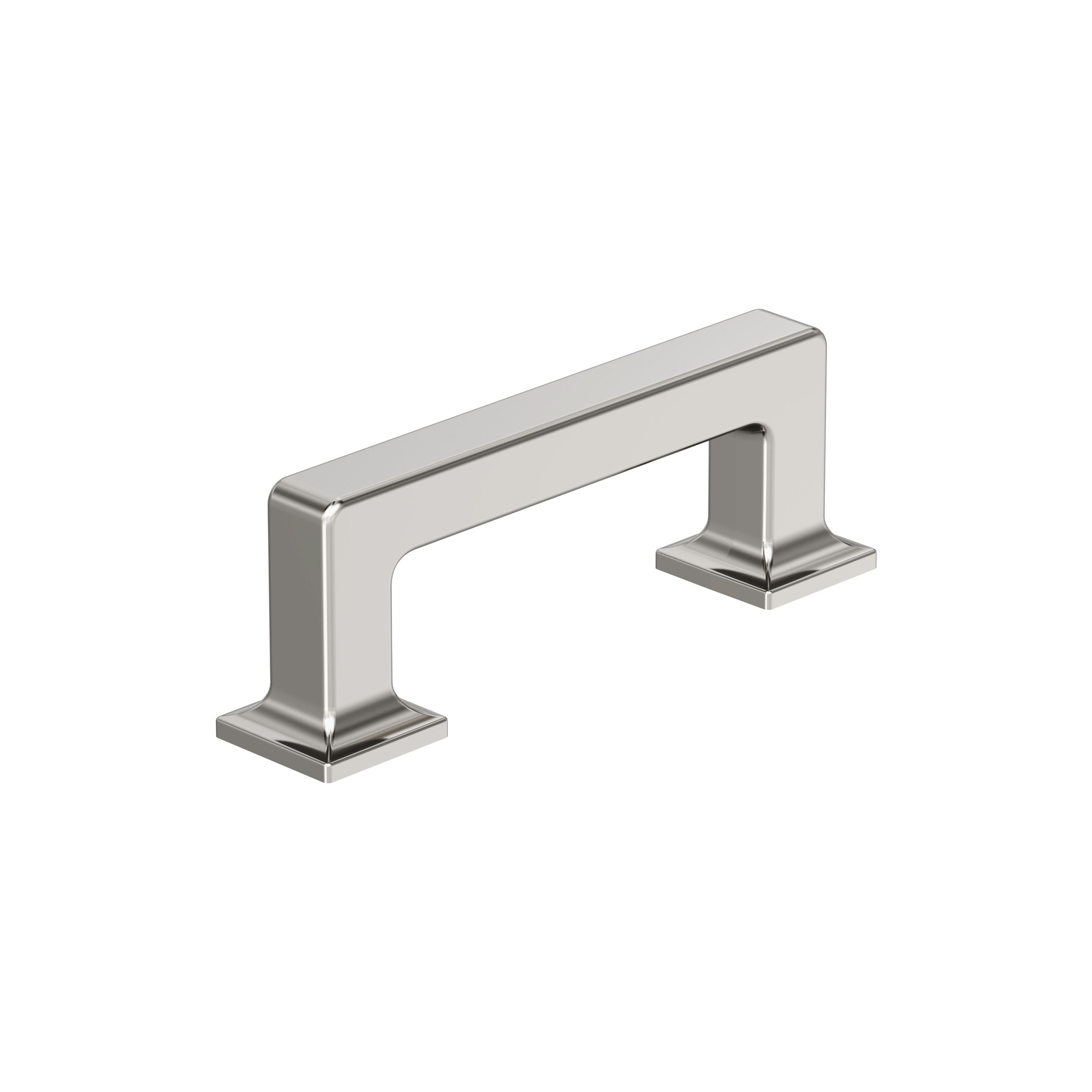 Lintel 3 inch (76mm) Center-to-Center Polished Nickel Cabinet Pull