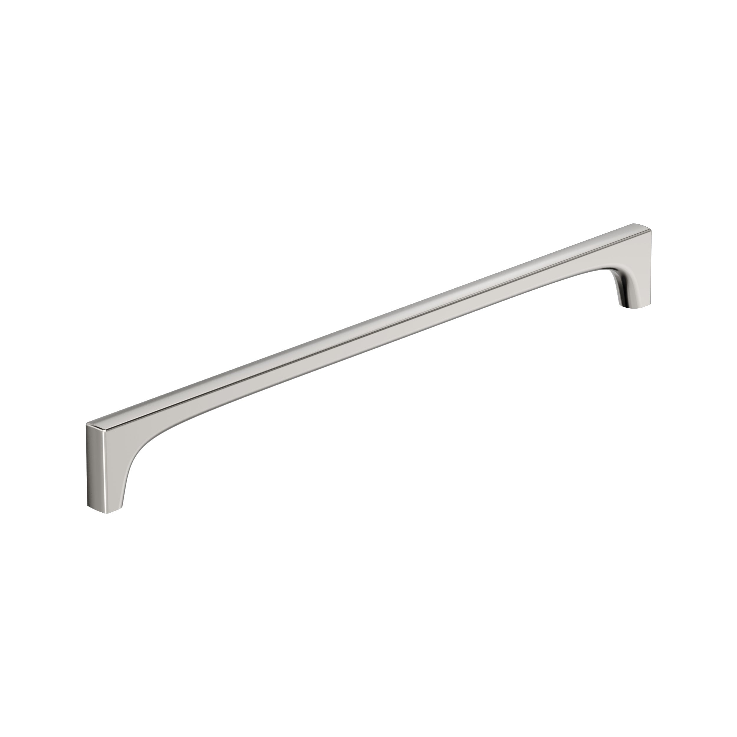 Merced 12-5/8 inch (320mm) Center-to-Center Polished Nickel Cabinet Pull