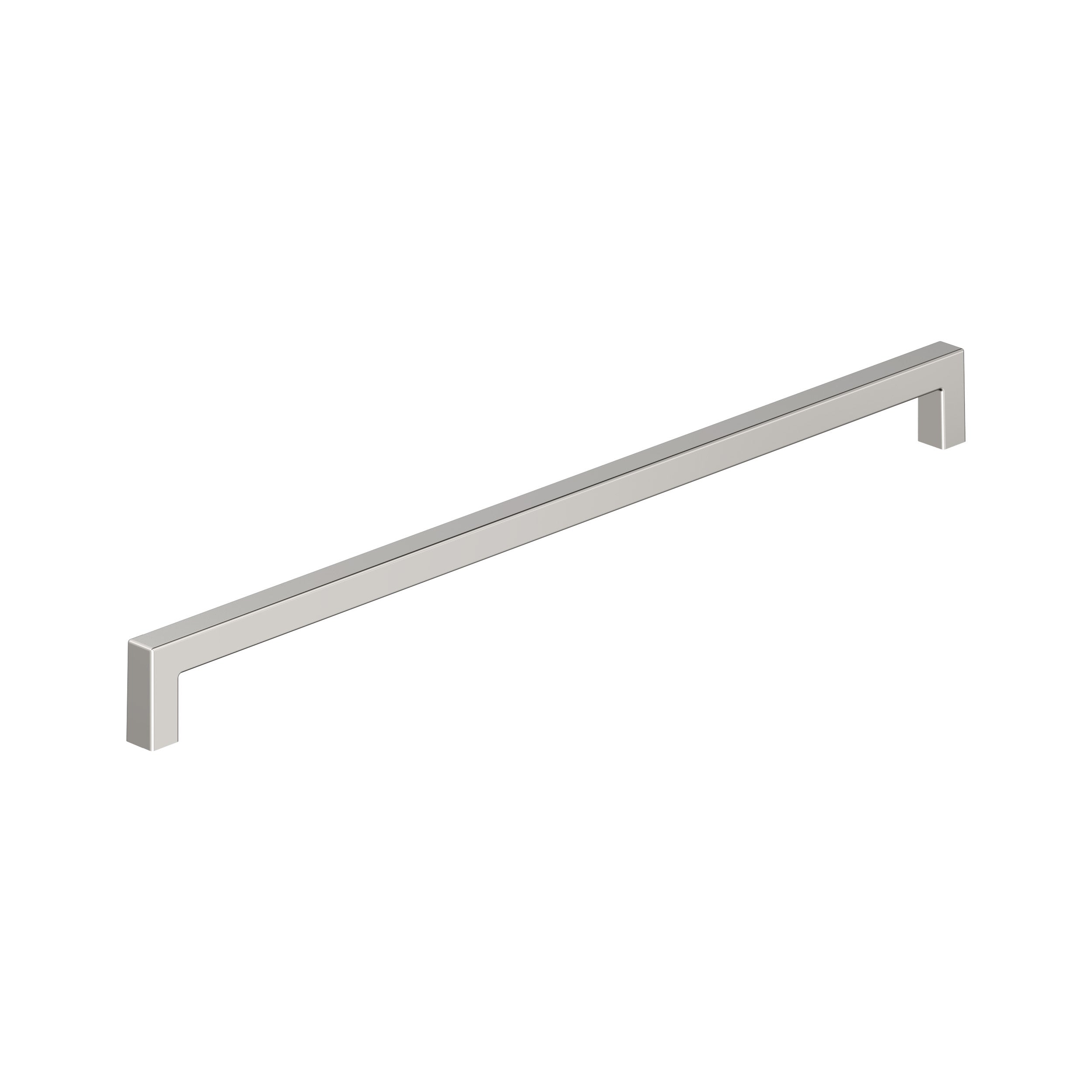 Monument 12-5/8 inch (320mm) Center-to-Center Polished Nickel Cabinet Pull