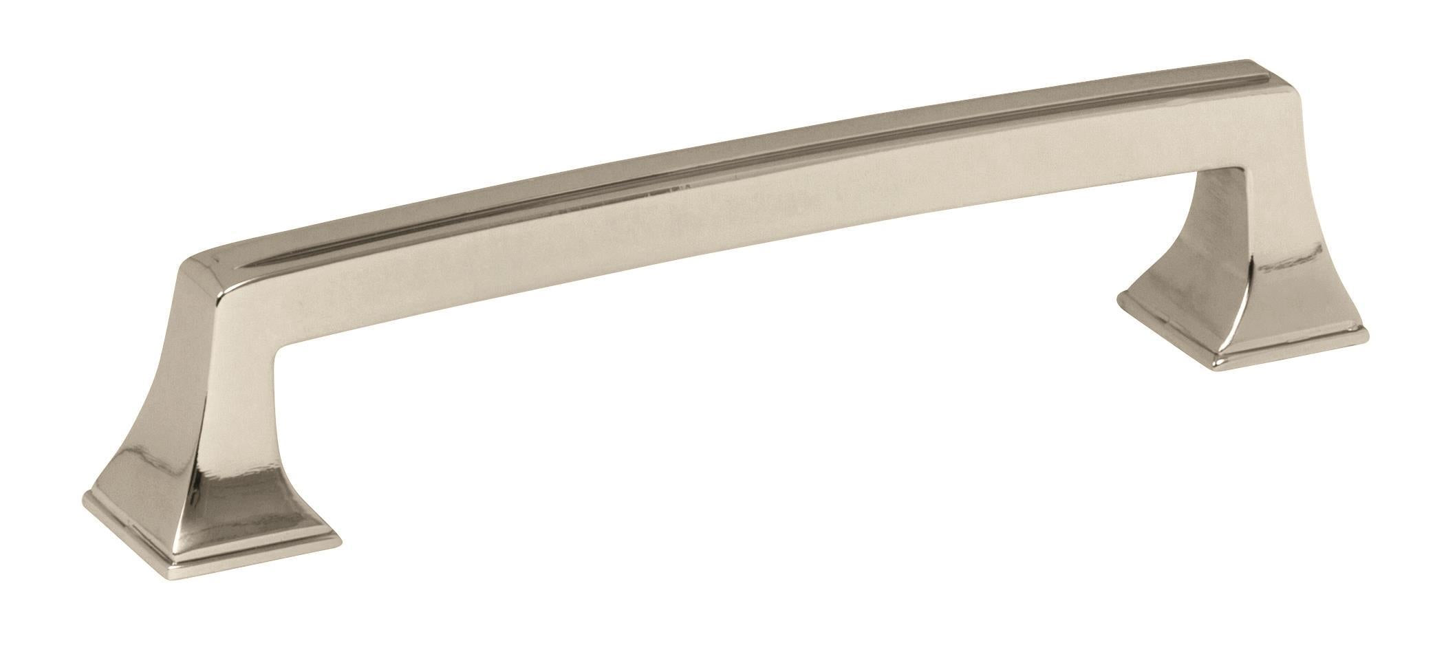Mulholland 5-1/16 inch (128mm) Center-to-Center Polished Nickel Cabinet Pull