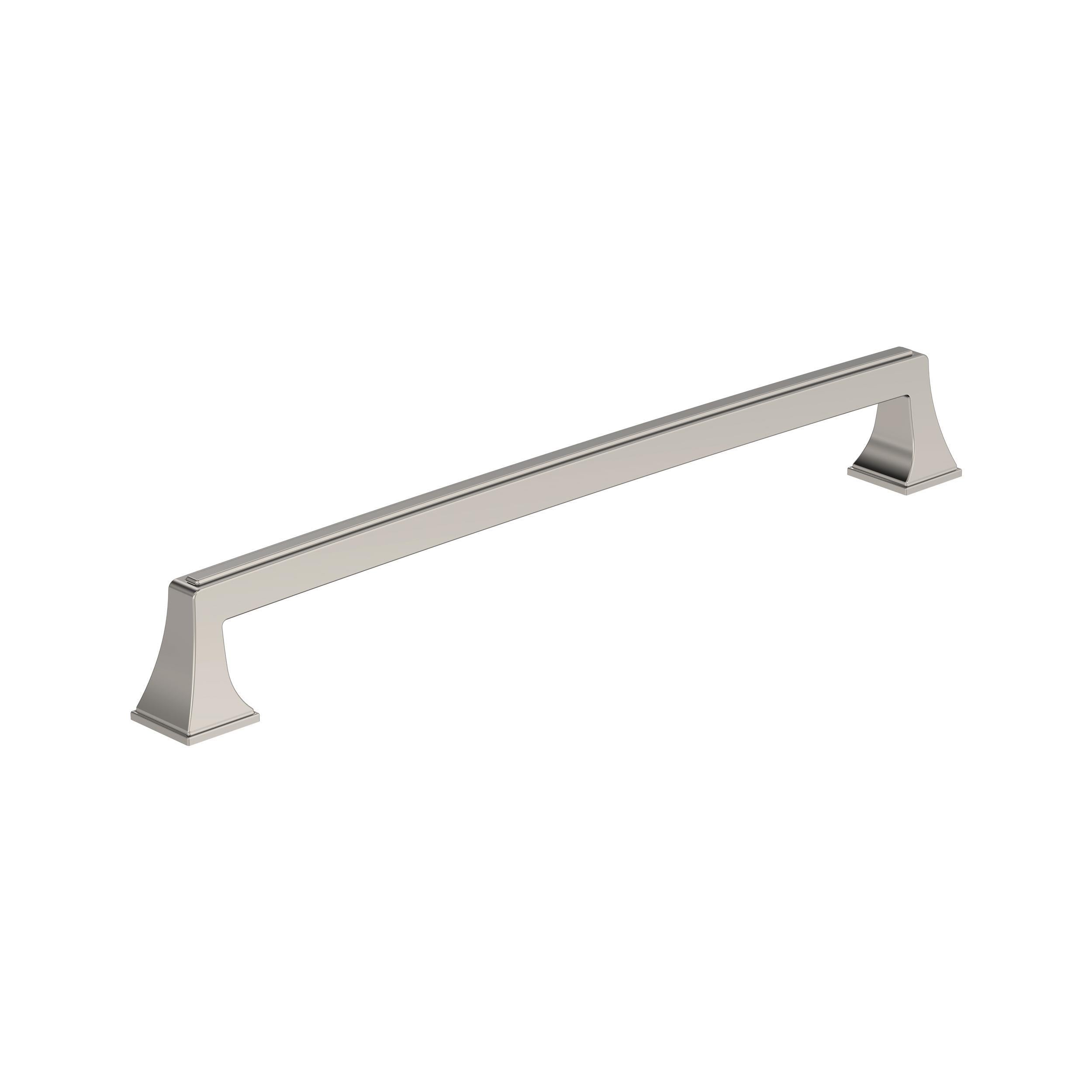 Mulholland 10-1/16 inch (256mm) Center-to-Center Polished Nickel Cabinet Pull
