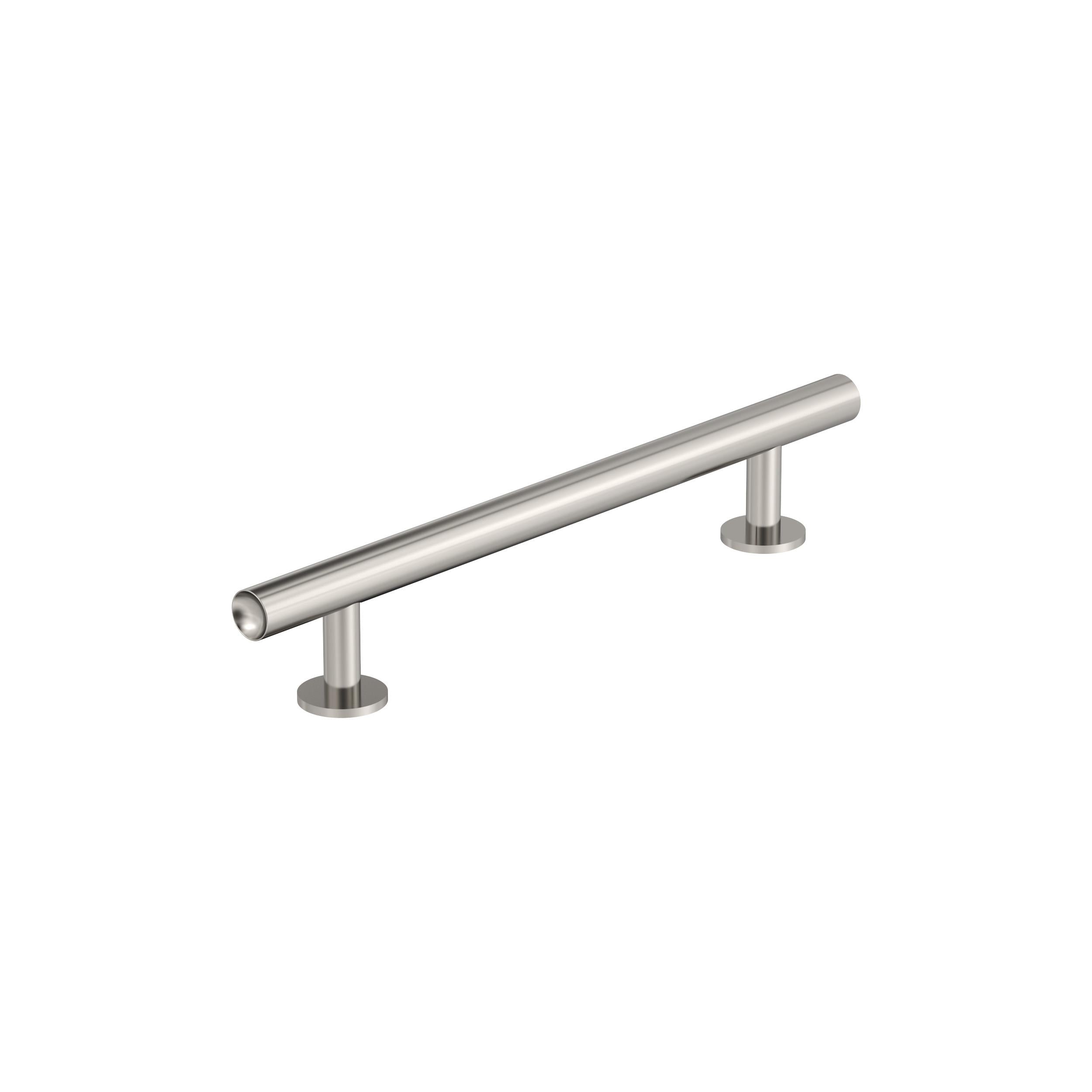 Radius 5-1/16 inch (128mm) Center-to-Center Polished Nickel Cabinet Pull