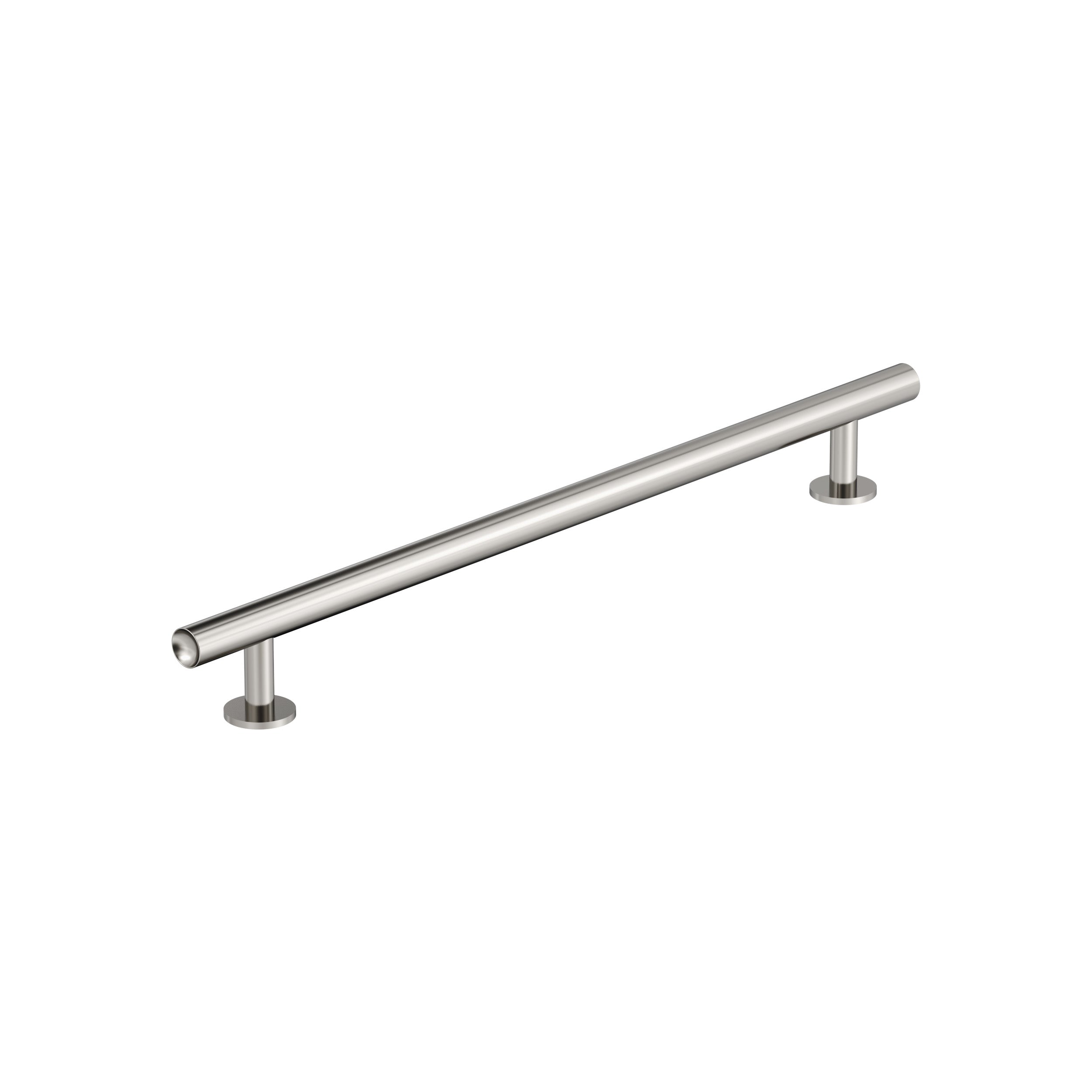 Radius 8-13/16 inch (224mm) Center-to-Center Polished Nickel Cabinet Pull