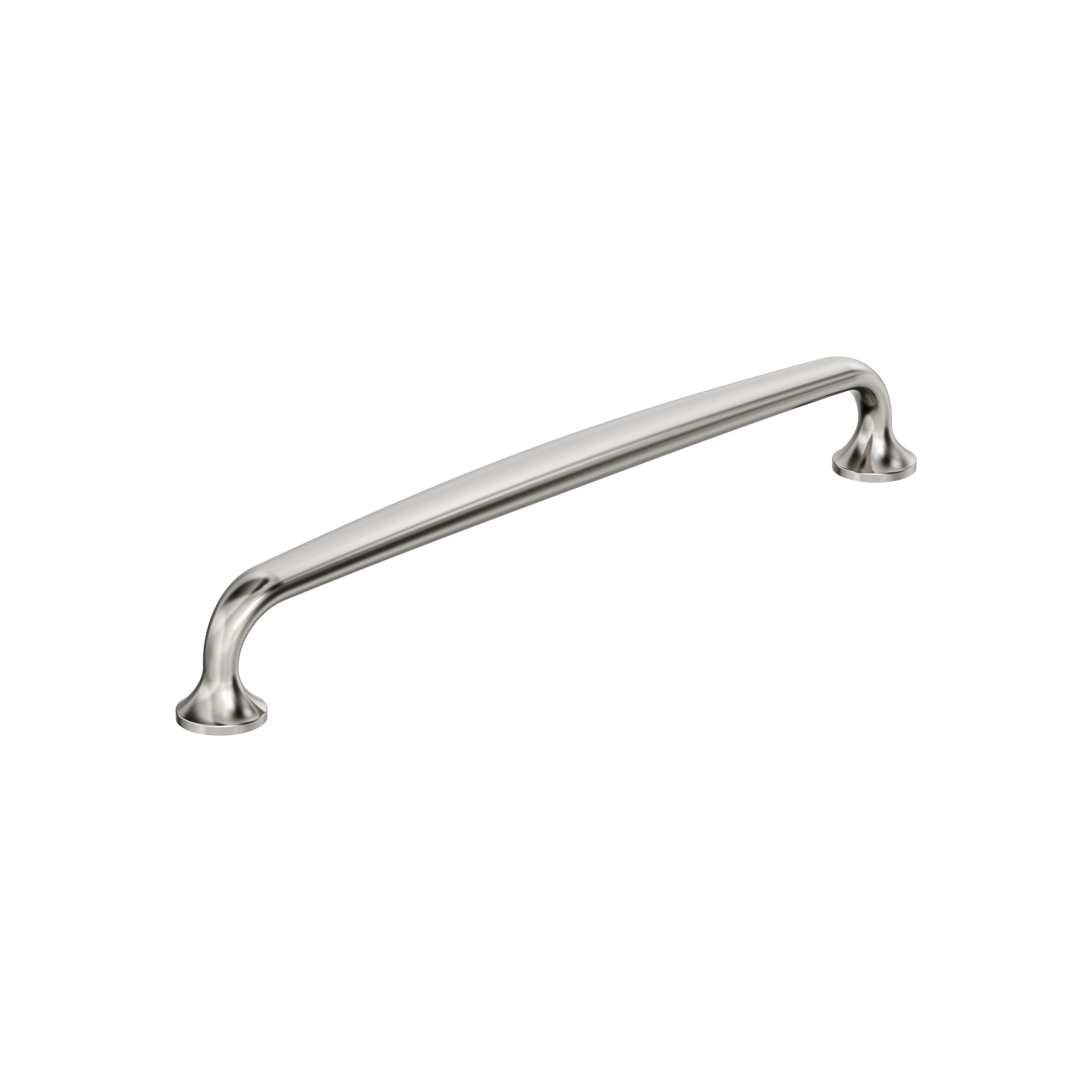Renown 8-13/16 inch (224mm) Center-to-Center Polished Nickel Cabinet Pull