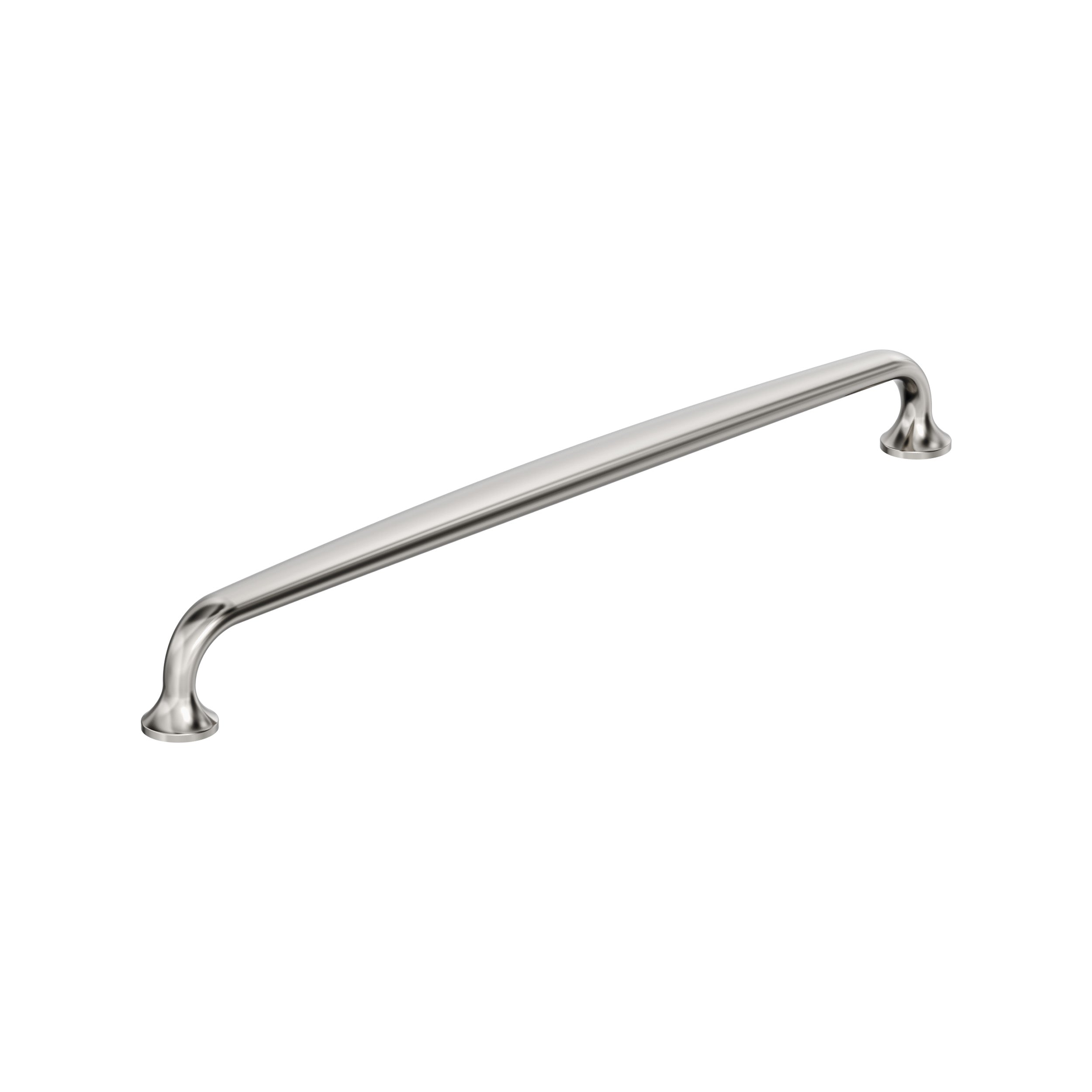 Renown 10-1/16 inch (256mm) Center-to-Center Polished Nickel Cabinet Pull