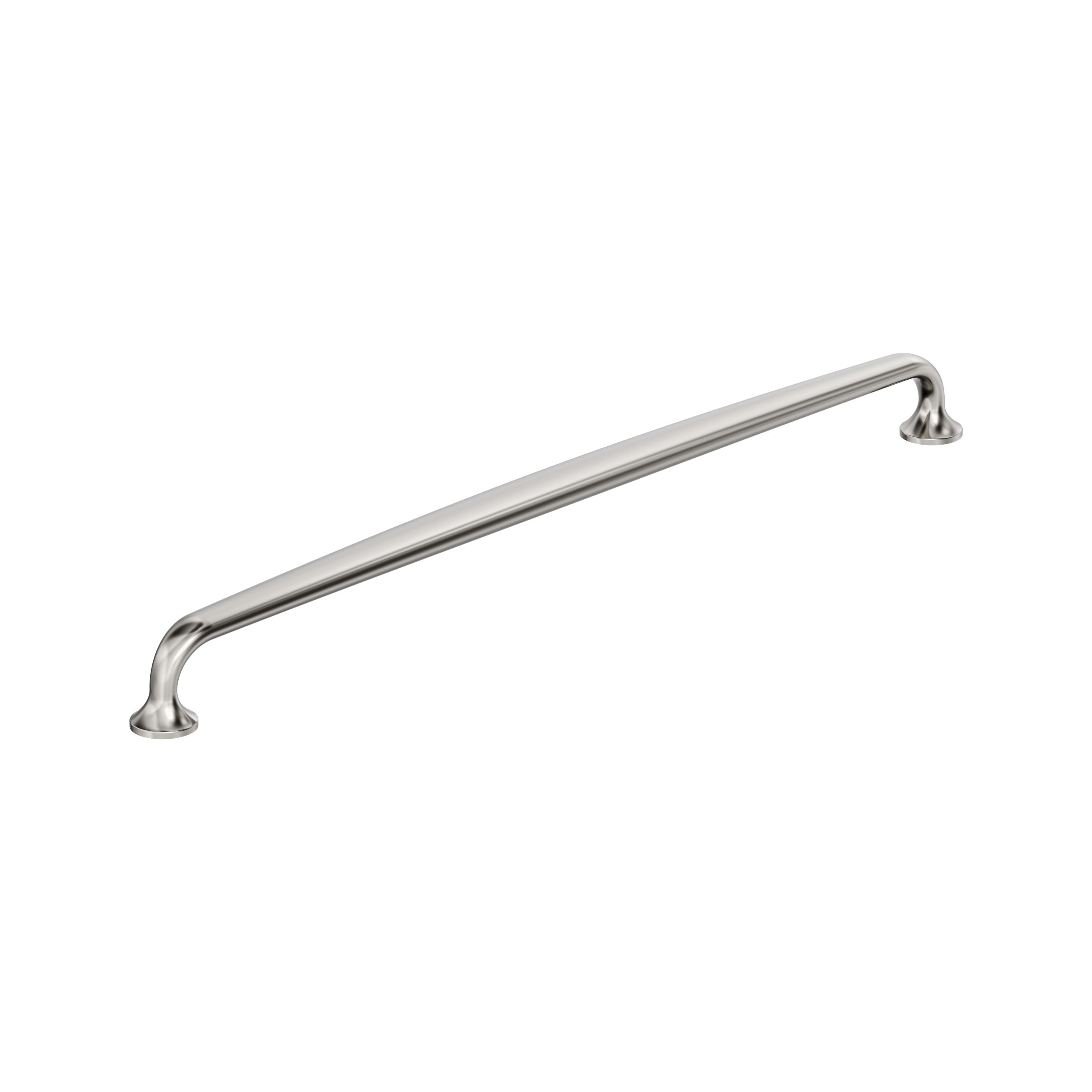 Renown 12-5/8 inch (320mm) Center-to-Center Polished Nickel Cabinet Pull