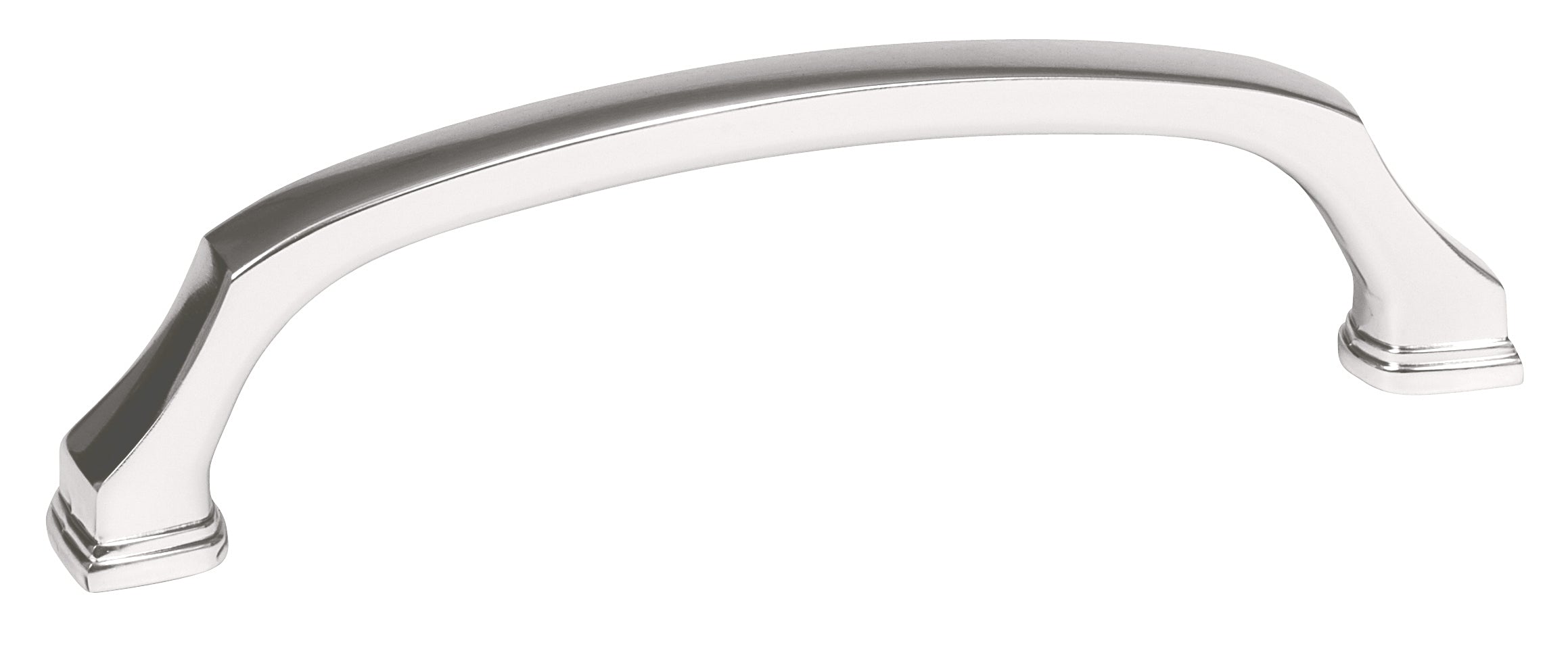Revitalize 5-1/16 inch (128mm) Center-to-Center Polished Nickel Cabinet Pull