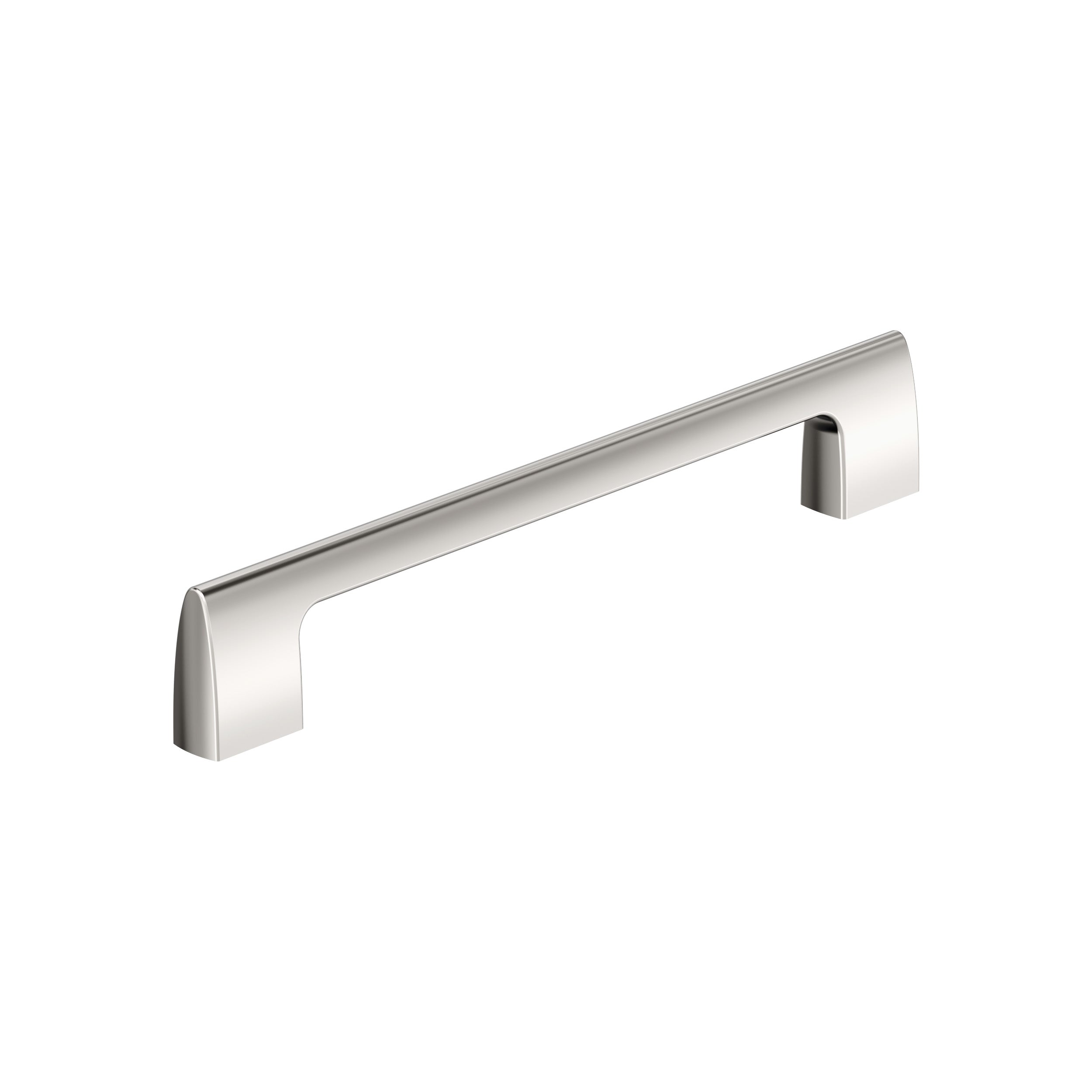 Riva 7-9/16 inch (192mm) Center-to-Center Polished Nickel Cabinet Pull
