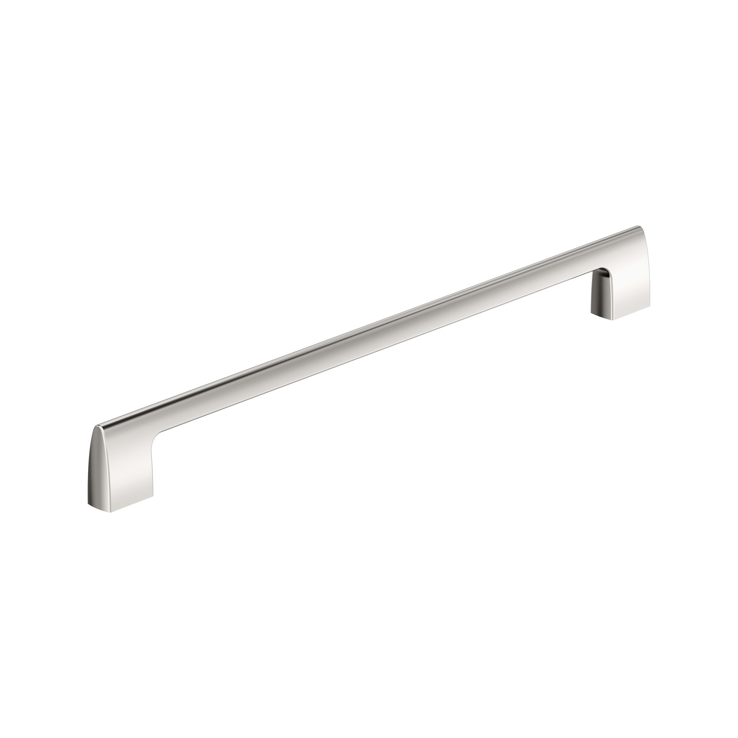 Riva 12-5/8 inch (320mm) Center-to-Center Polished Nickel Cabinet Pull