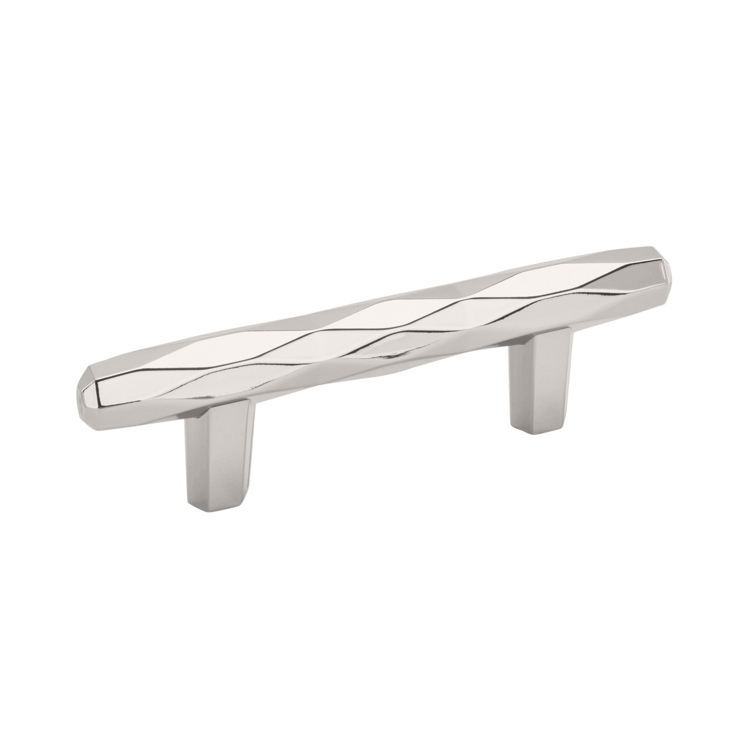 St. Vincent 3 inch (76mm) Center-to-Center Polished Nickel Cabinet Pull