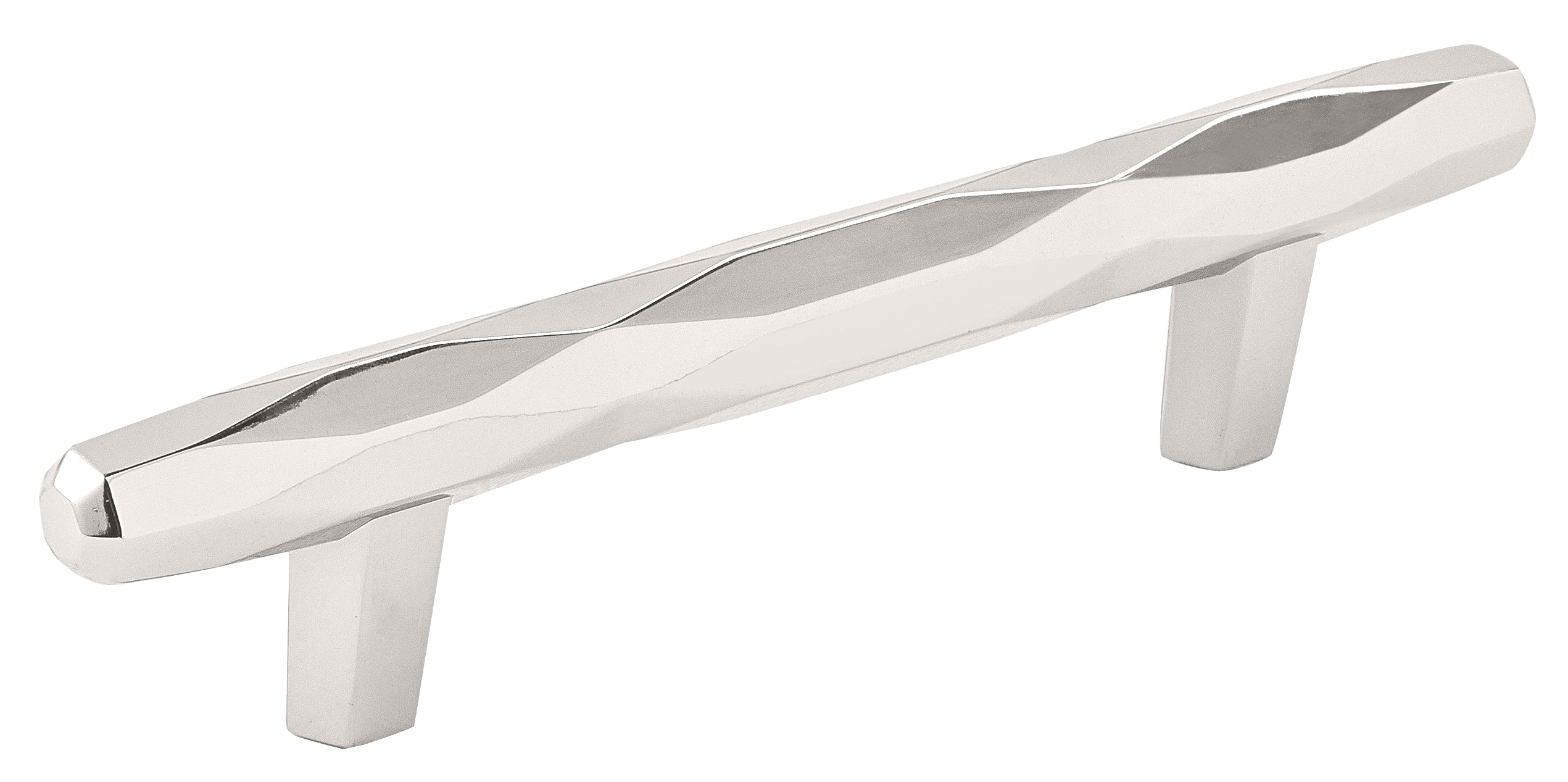 St. Vincent 3-3/4 inch (96mm) Center-to-Center Polished Nickel Cabinet Pull