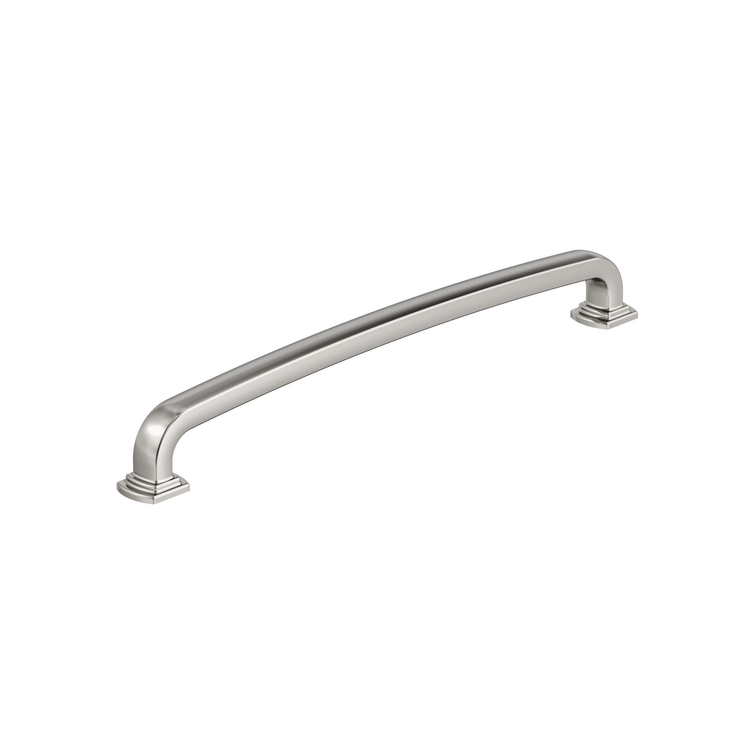 Surpass 8-13/16 inch (224mm) Center-to-Center Polished Nickel Cabinet Pull